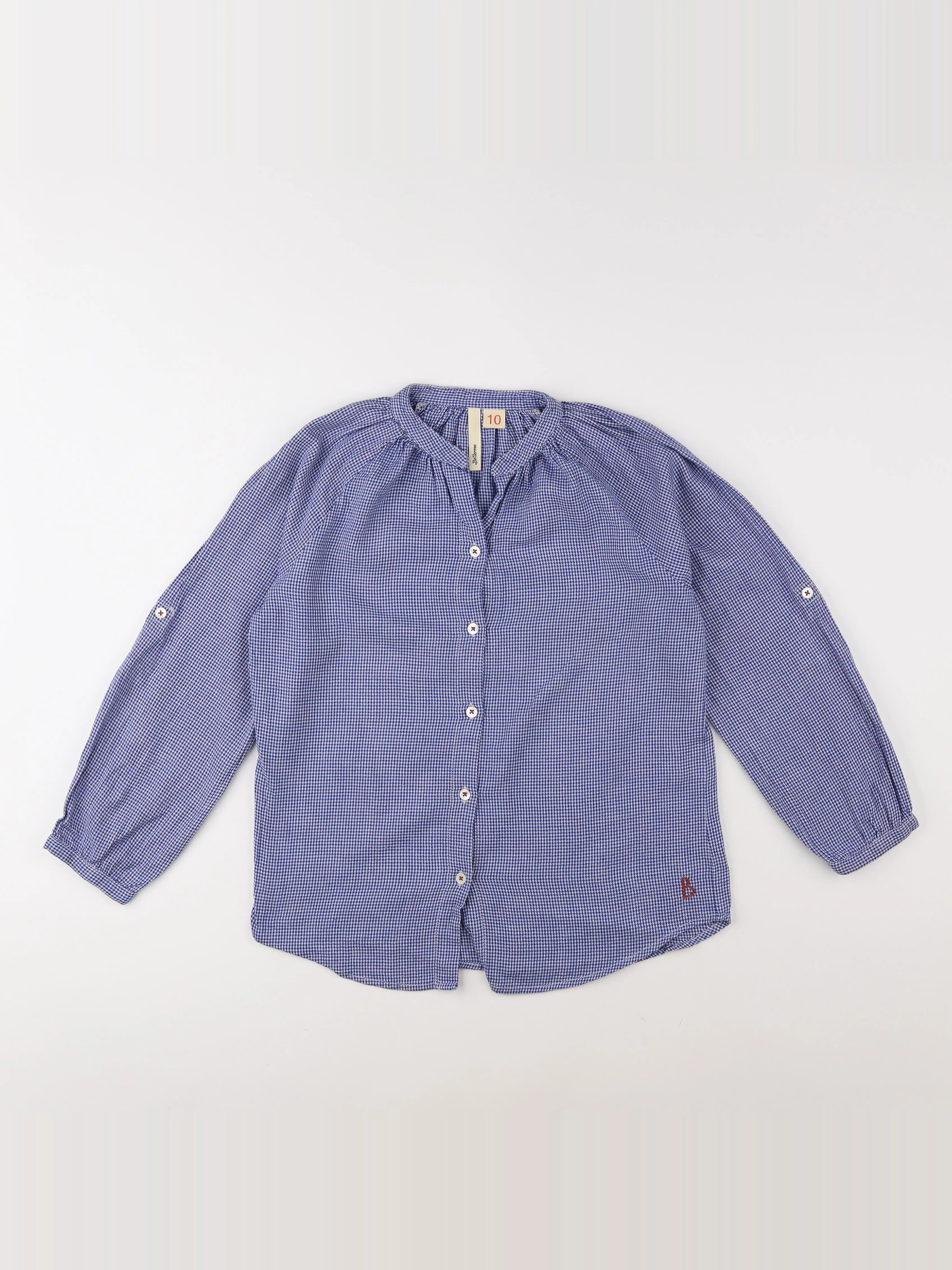 Bellerose - blouse blanc, bleu - 10 ans