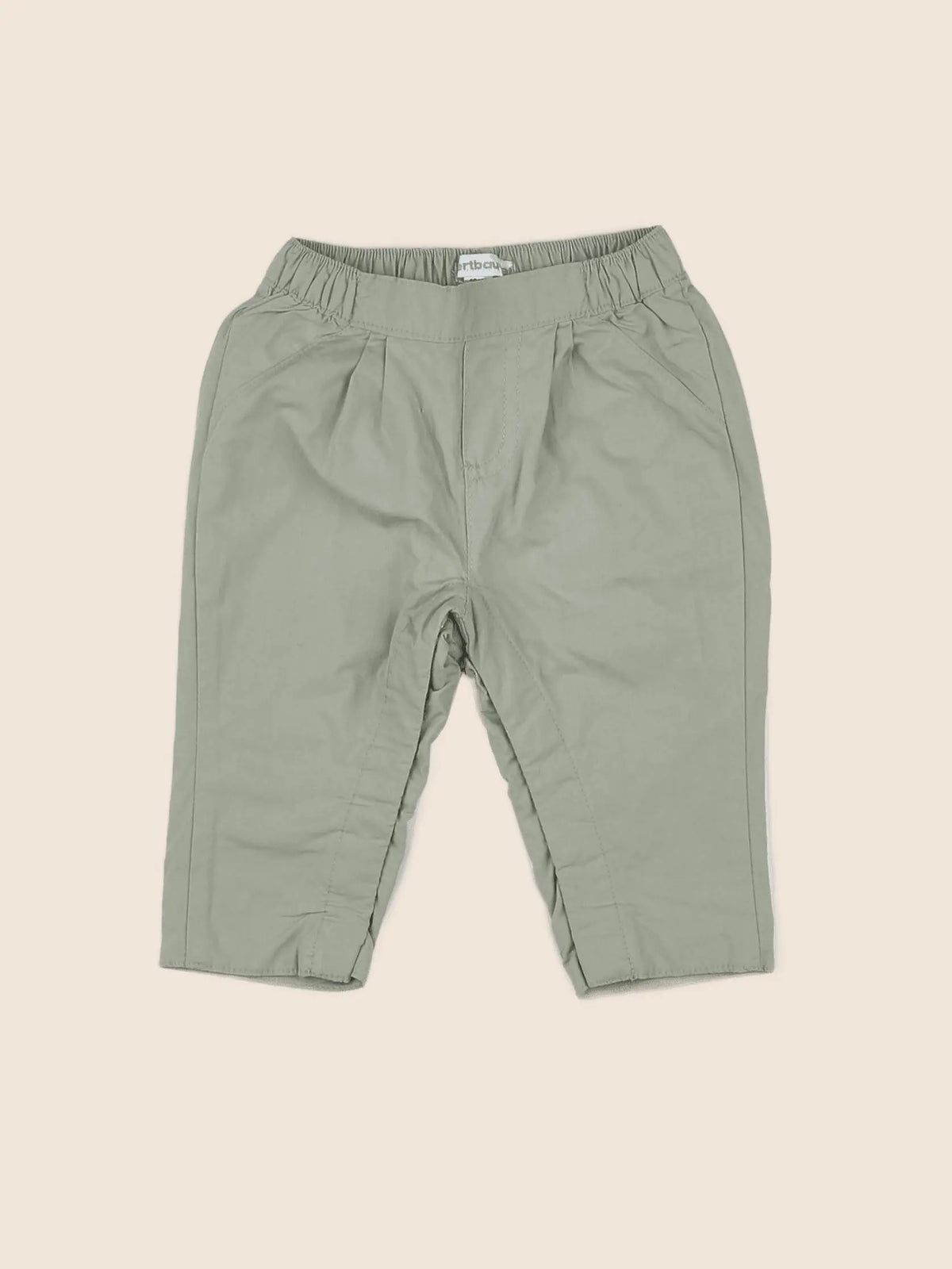 Vertbaudet - pantalon vert - 3 mois
