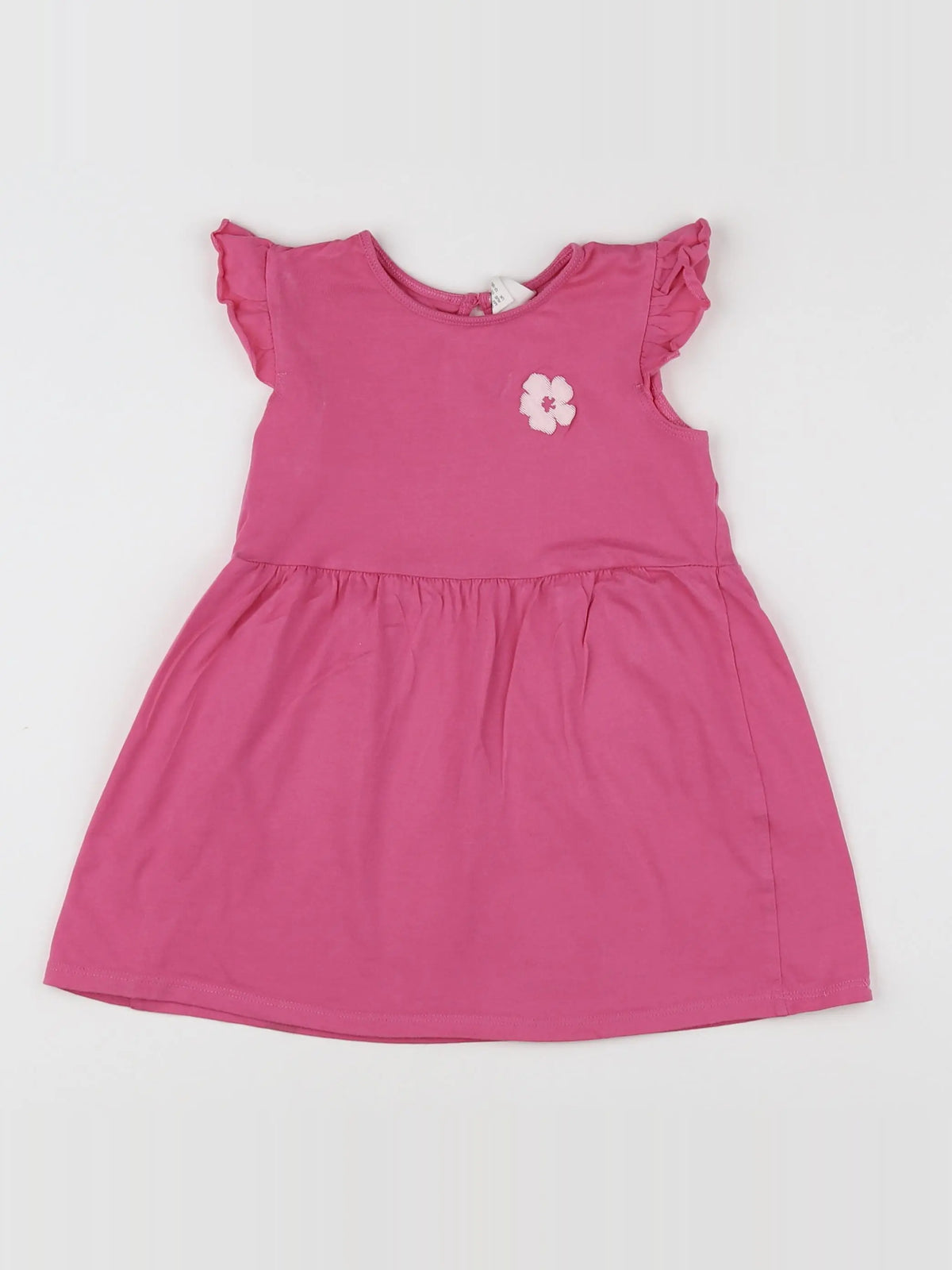 H&M - robe rose - 12/18 mois