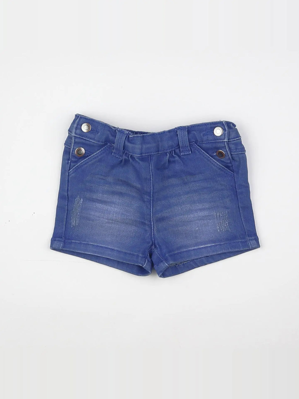 Tape à l'oeil - short bleu (état neuf) - 6 mois