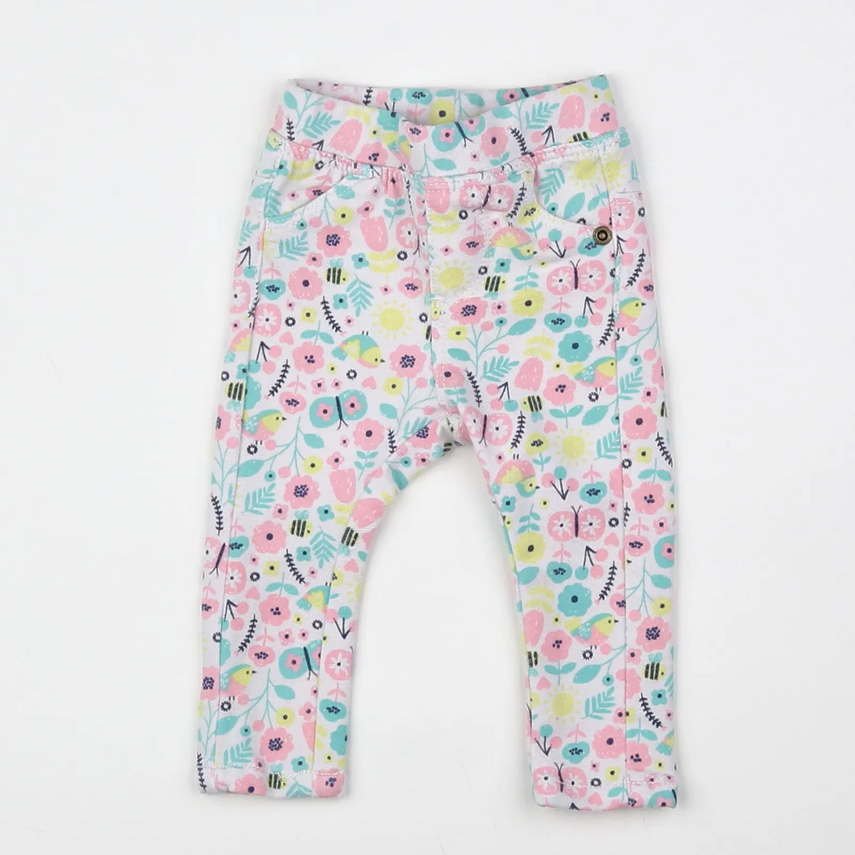 Vertbaudet - legging multicolore - 3 mois