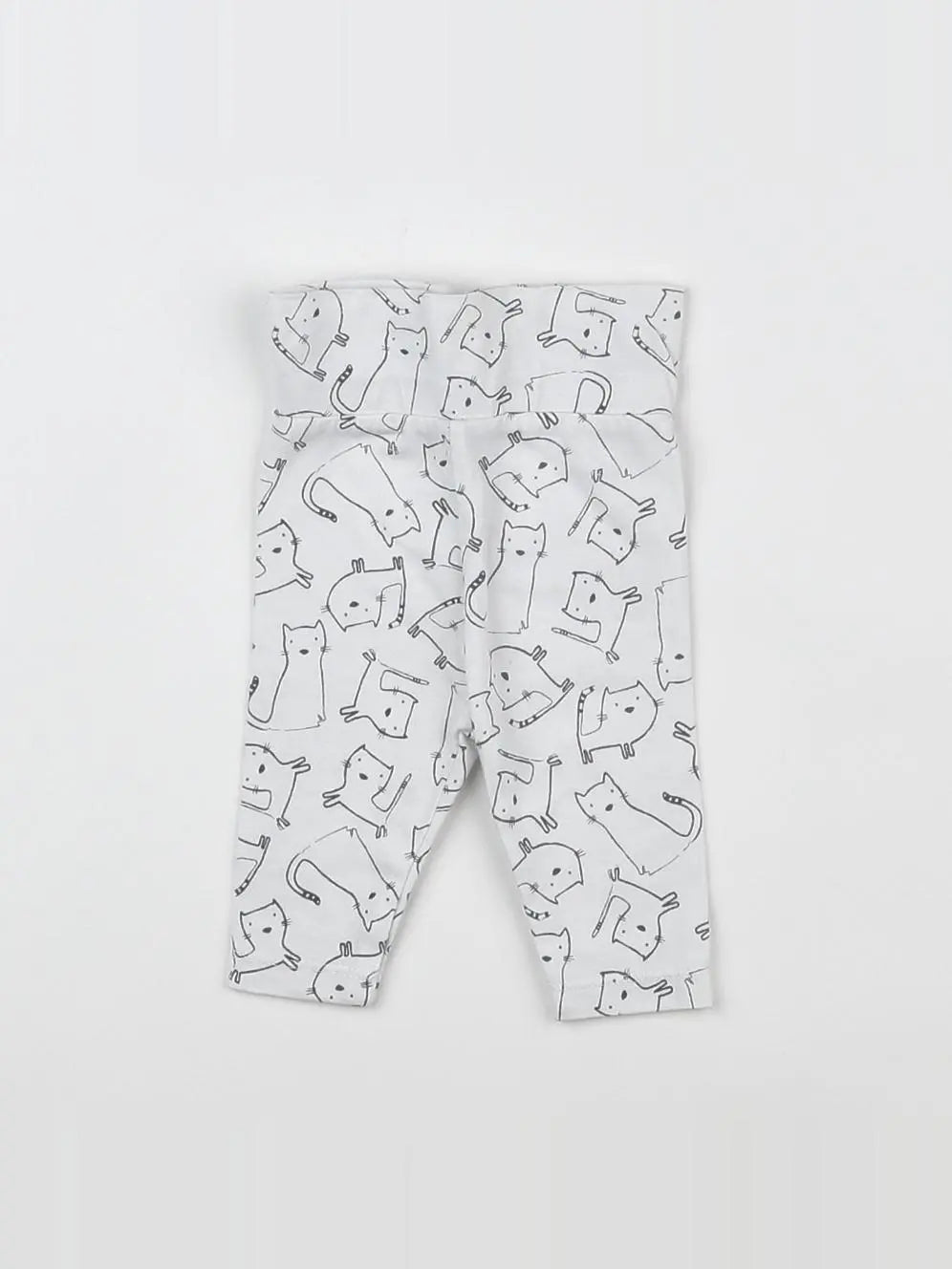 Vertbaudet - legging blanc - 0 mois