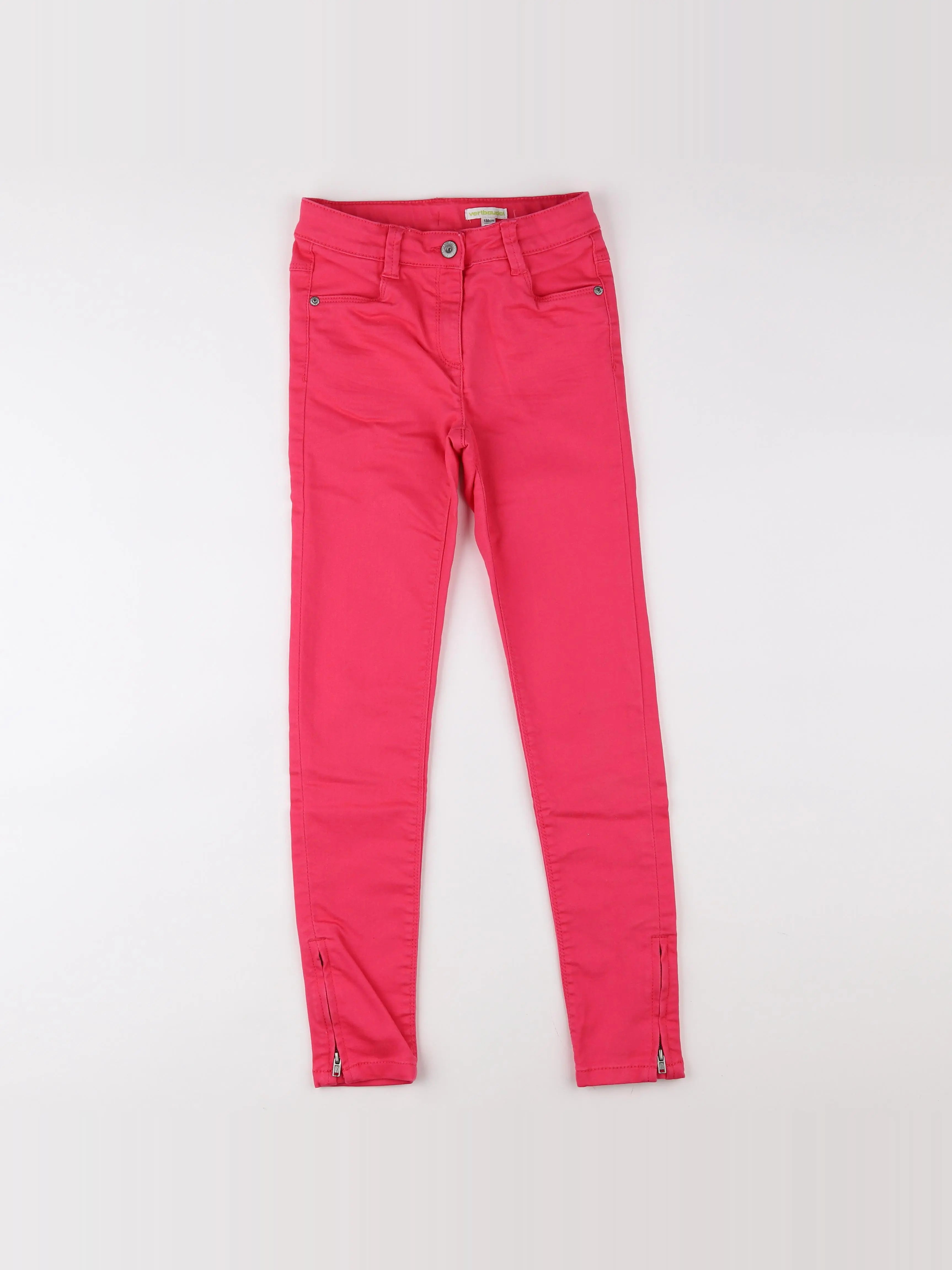 Vertbaudet - pantalon rose - 10 ans