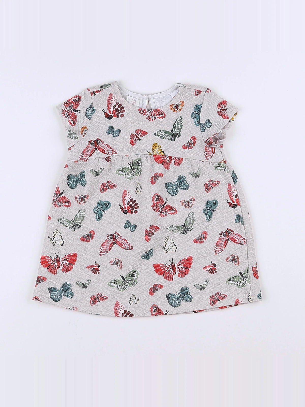 Zara - robe multicolore - 9/12 mois