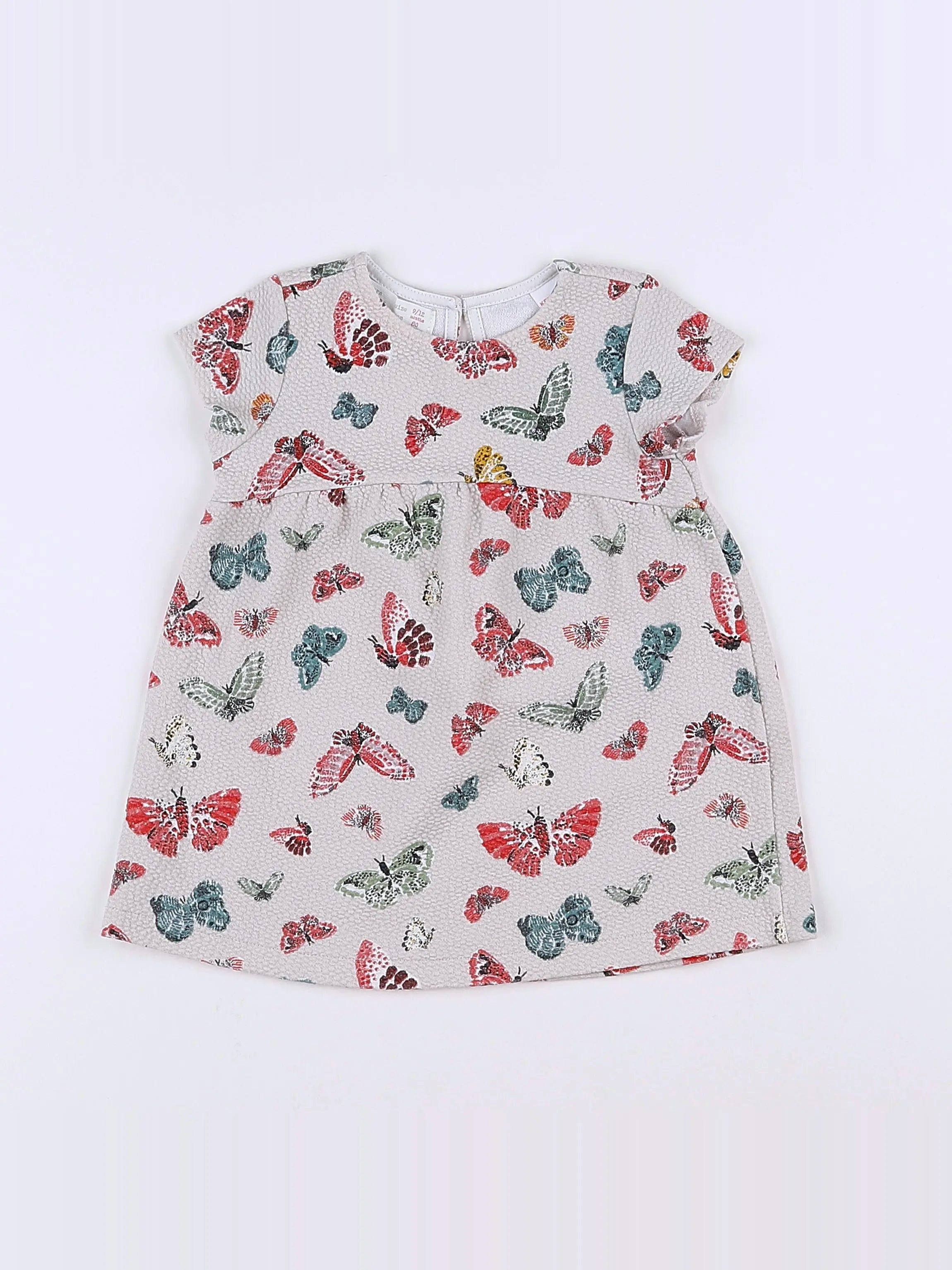 Zara - robe multicolore - 9/12 mois