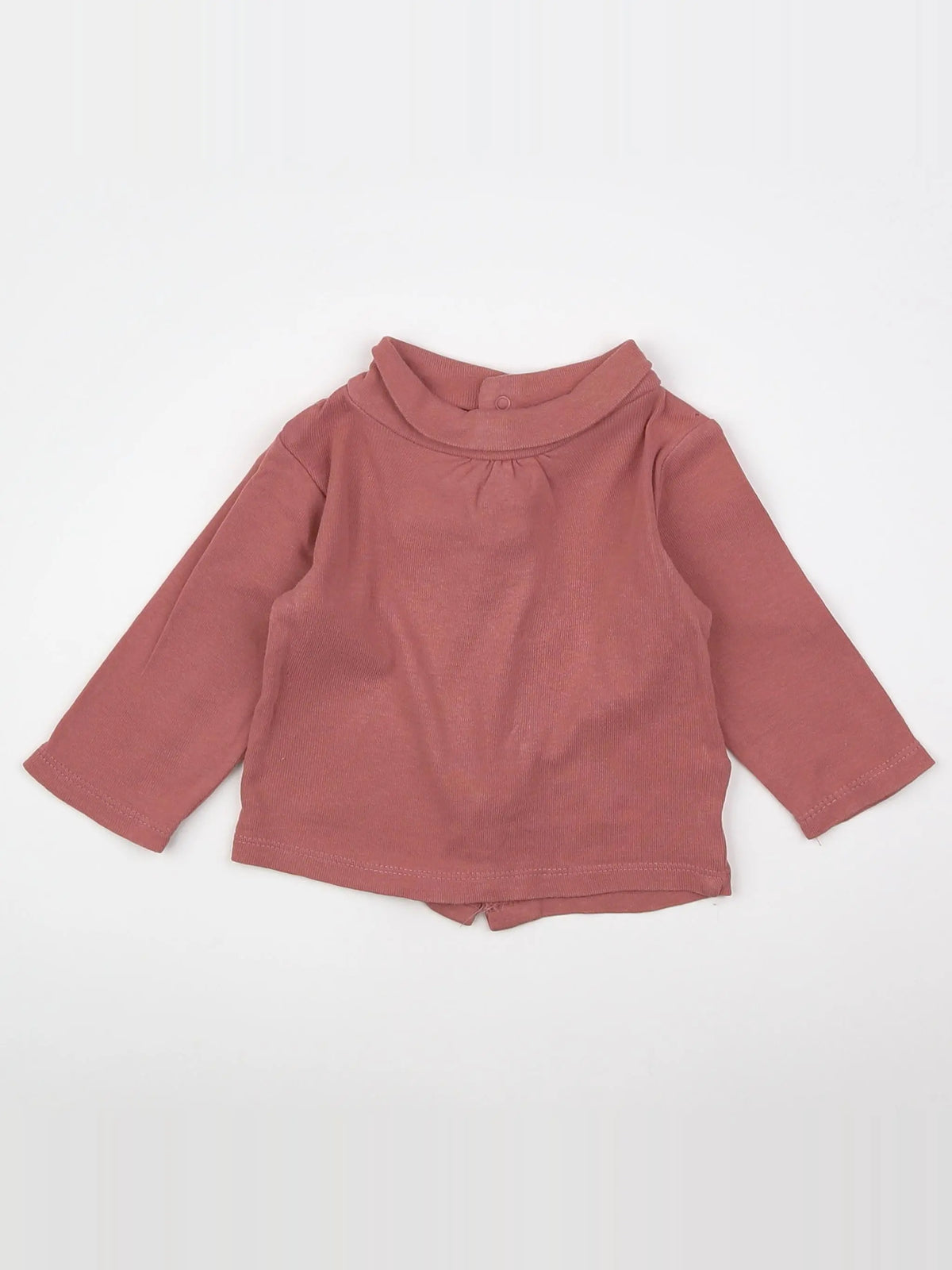 Vertbaudet - sous-pull rose - 3 mois
