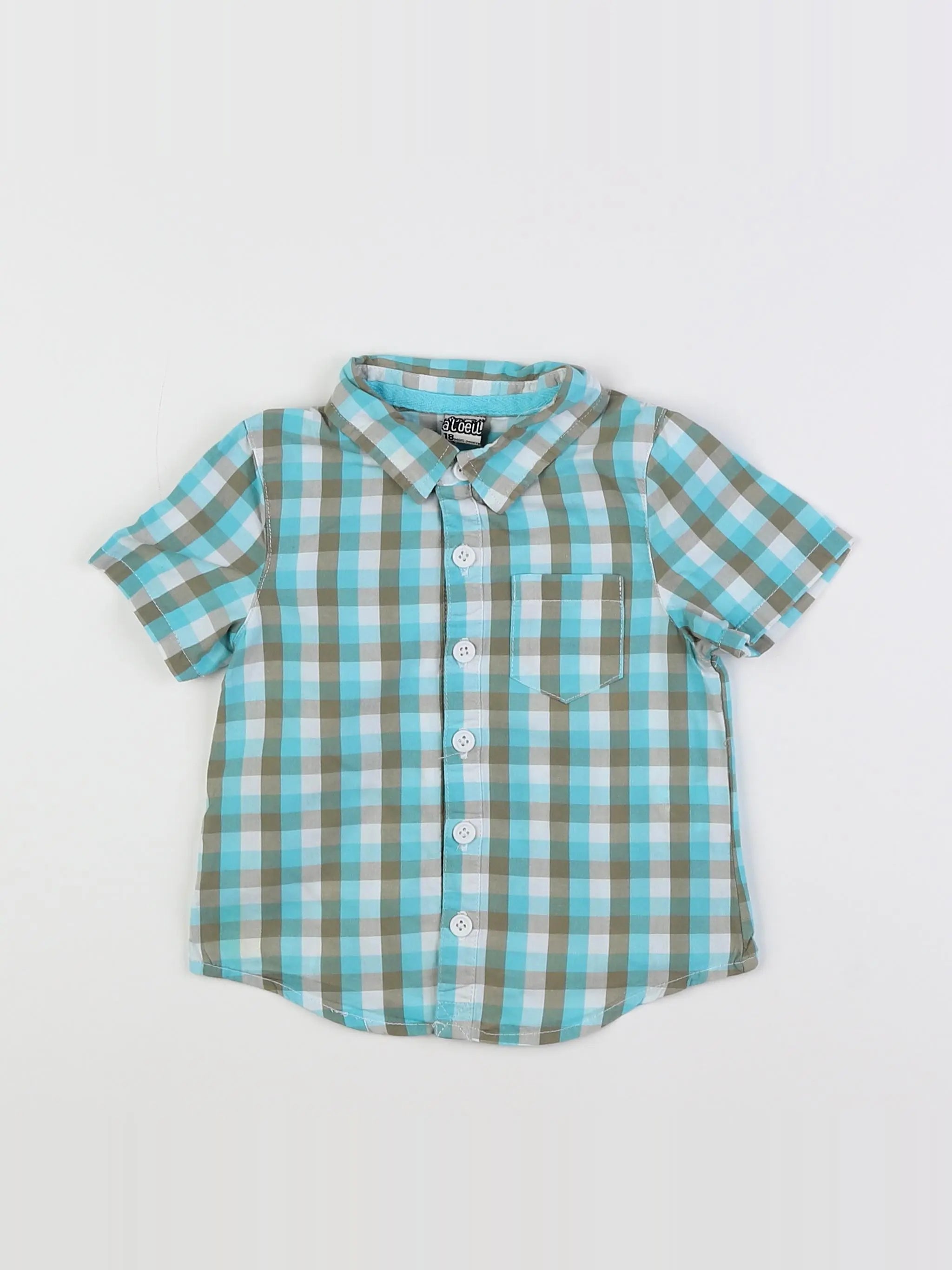 Tape à l'oeil - chemise multicolore - 18 mois