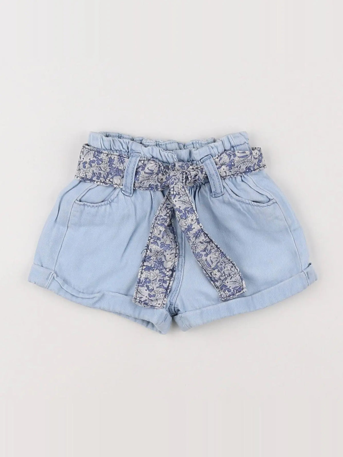 Tape à l'oeil - short bleu - 3 mois