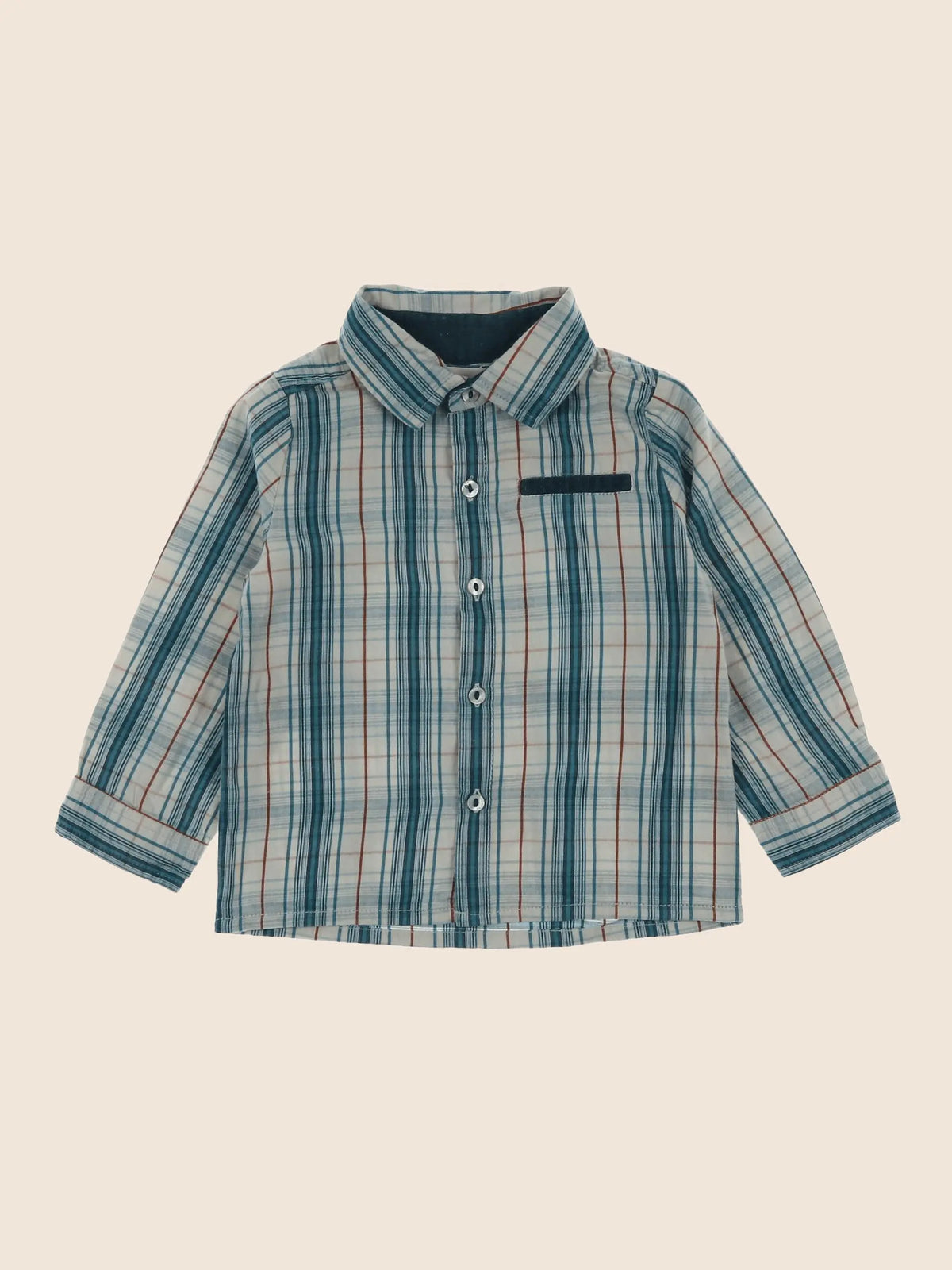 Bouchara - chemise multicolore - 12 mois