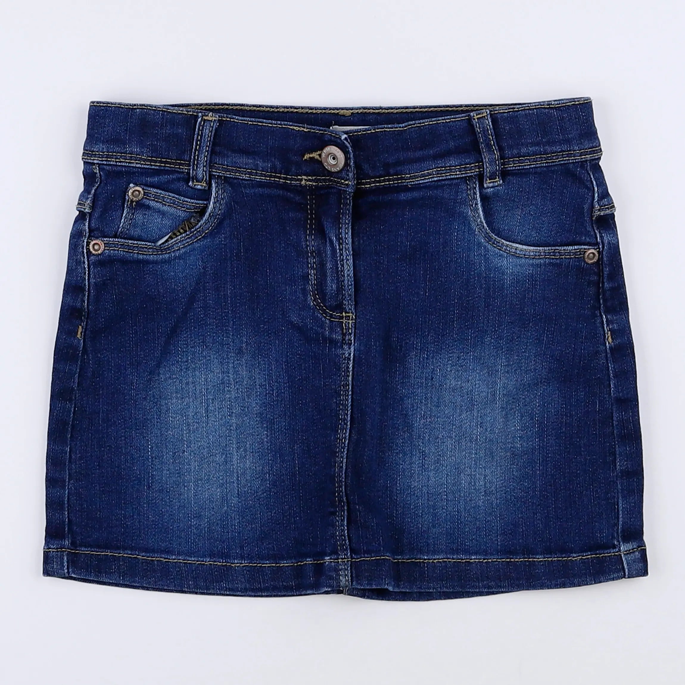 Vertbaudet - jupe bleu - 6 ans