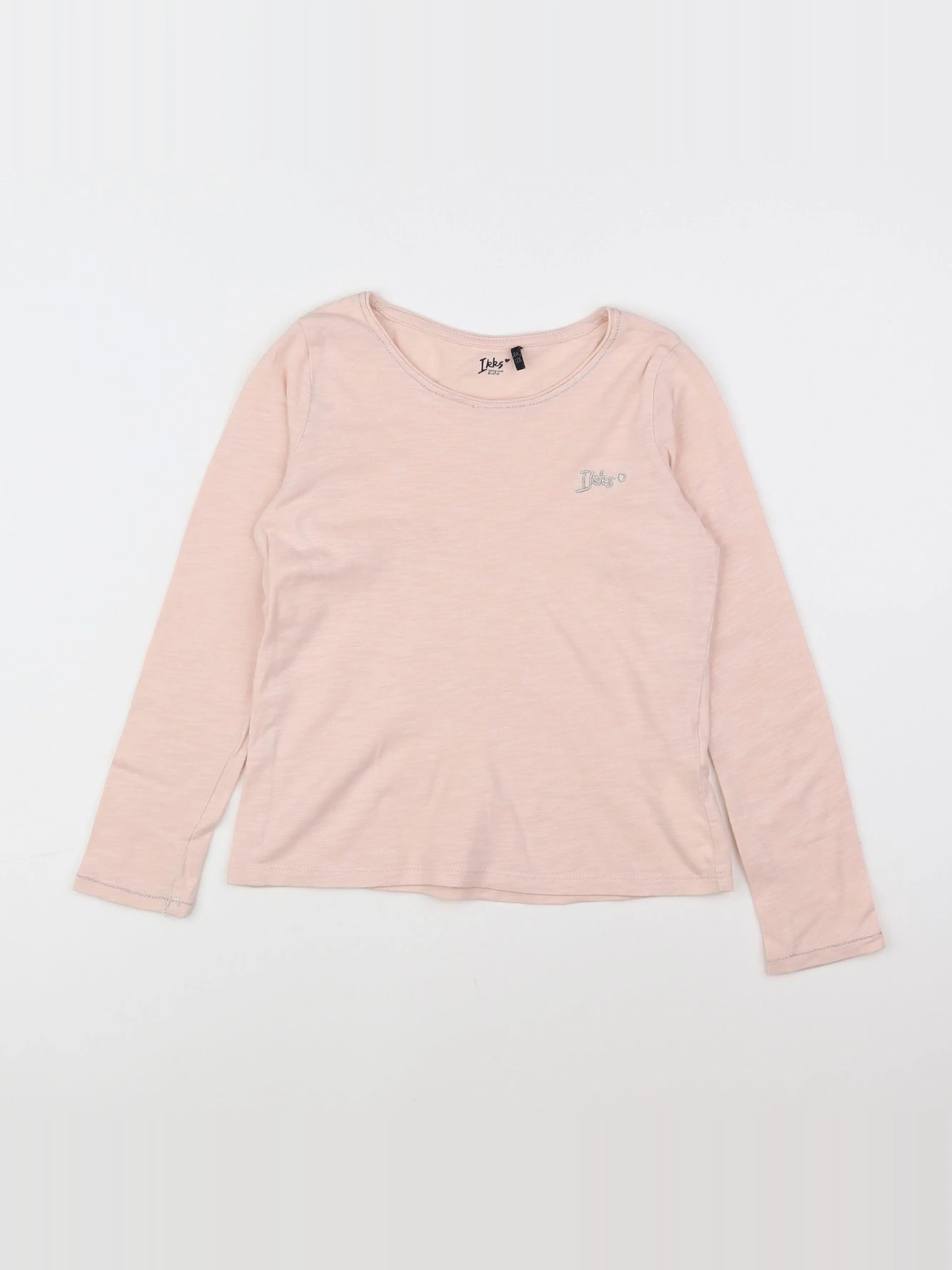IKKS - tee-shirt rose - 8 ans