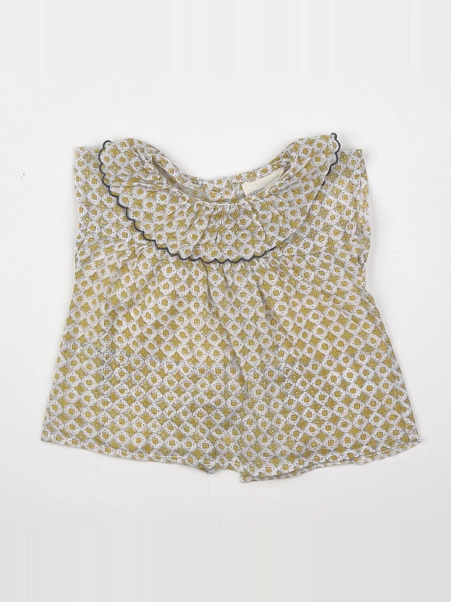 Louis Louise - blouse jaune - 3 mois