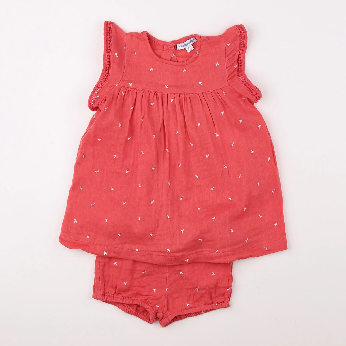 Vertbaudet - robe rose - 18 mois