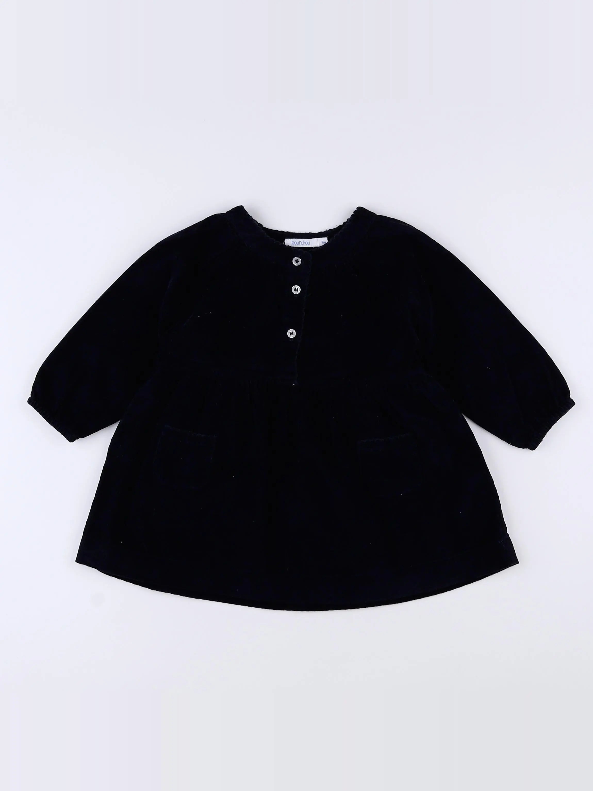 Boutchou - robe bleu - 9 mois