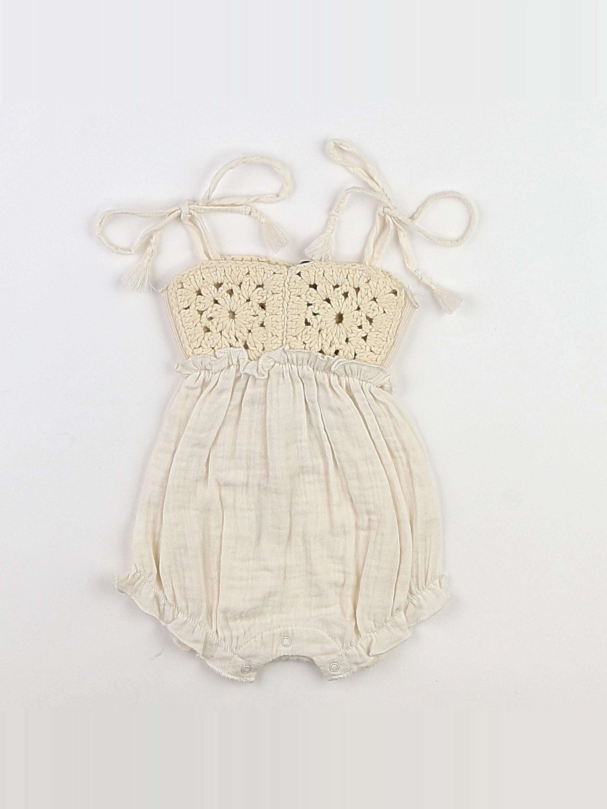 The new society - combinaison beige (état neuf) - 3 mois