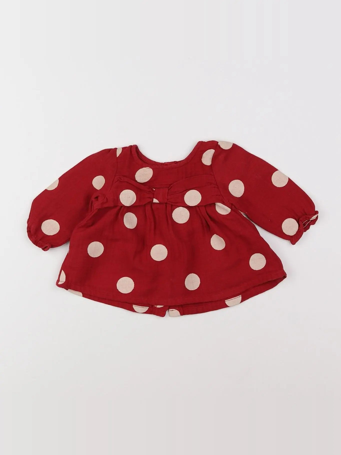 Absorba - blouse rouge - 3 mois