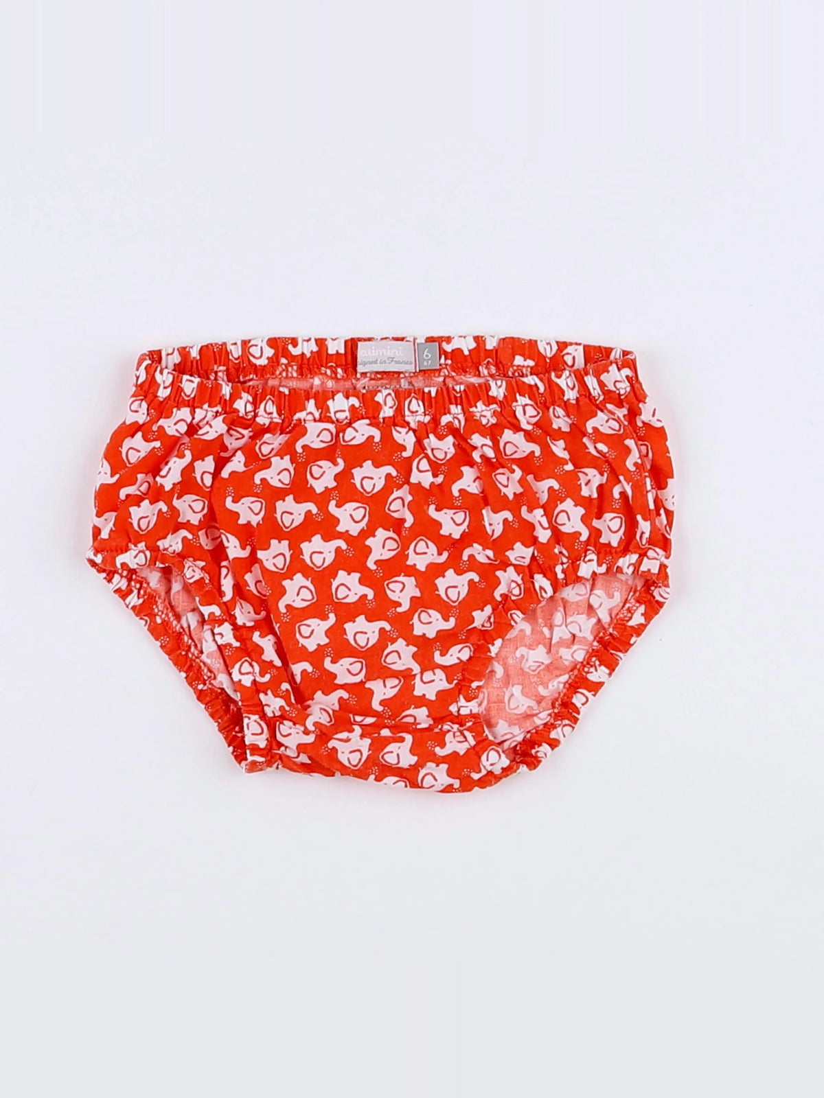 Catimini - bloomer rouge - 6 mois