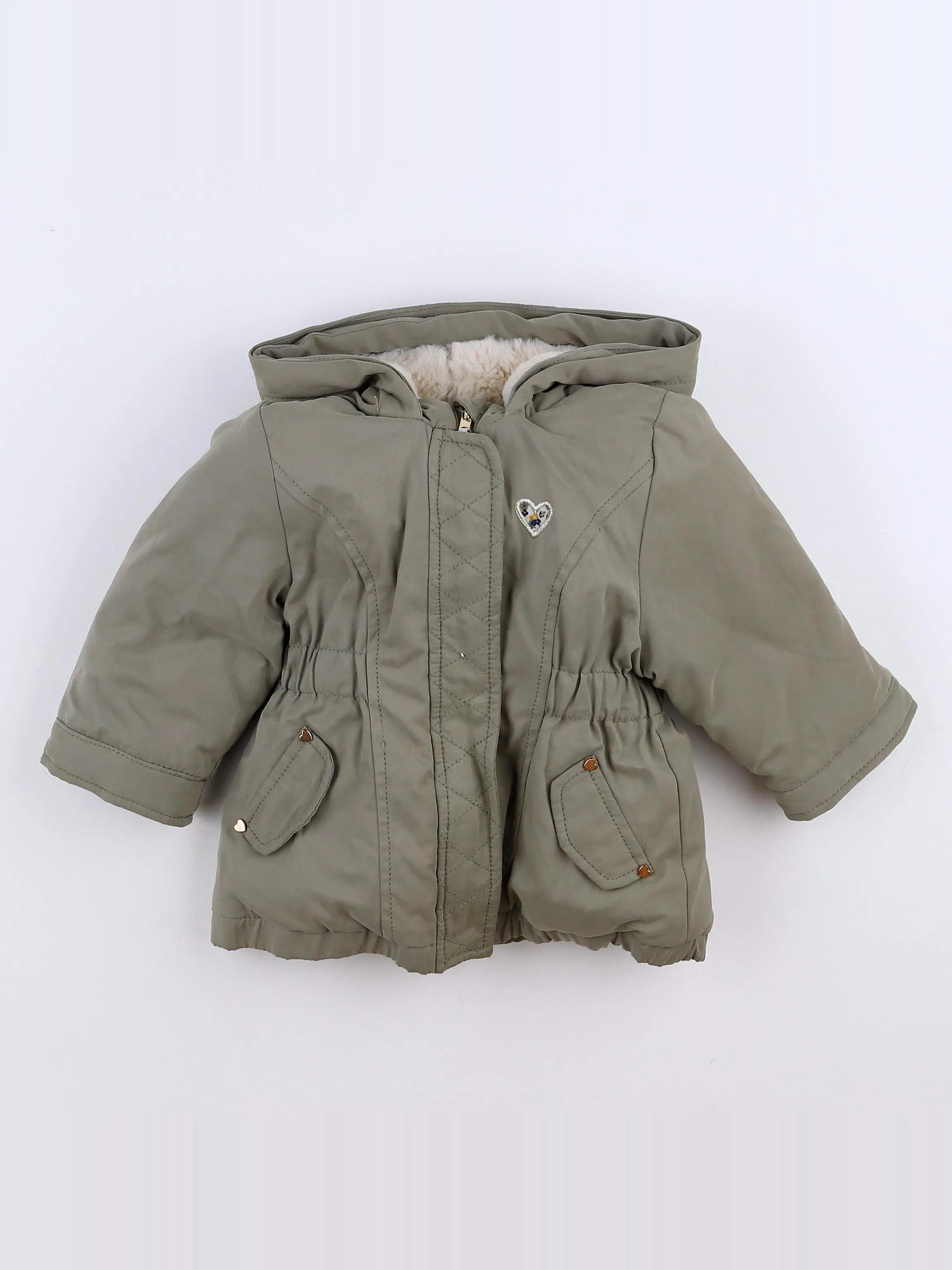 Tape à l'oeil - parka vert - 9 mois