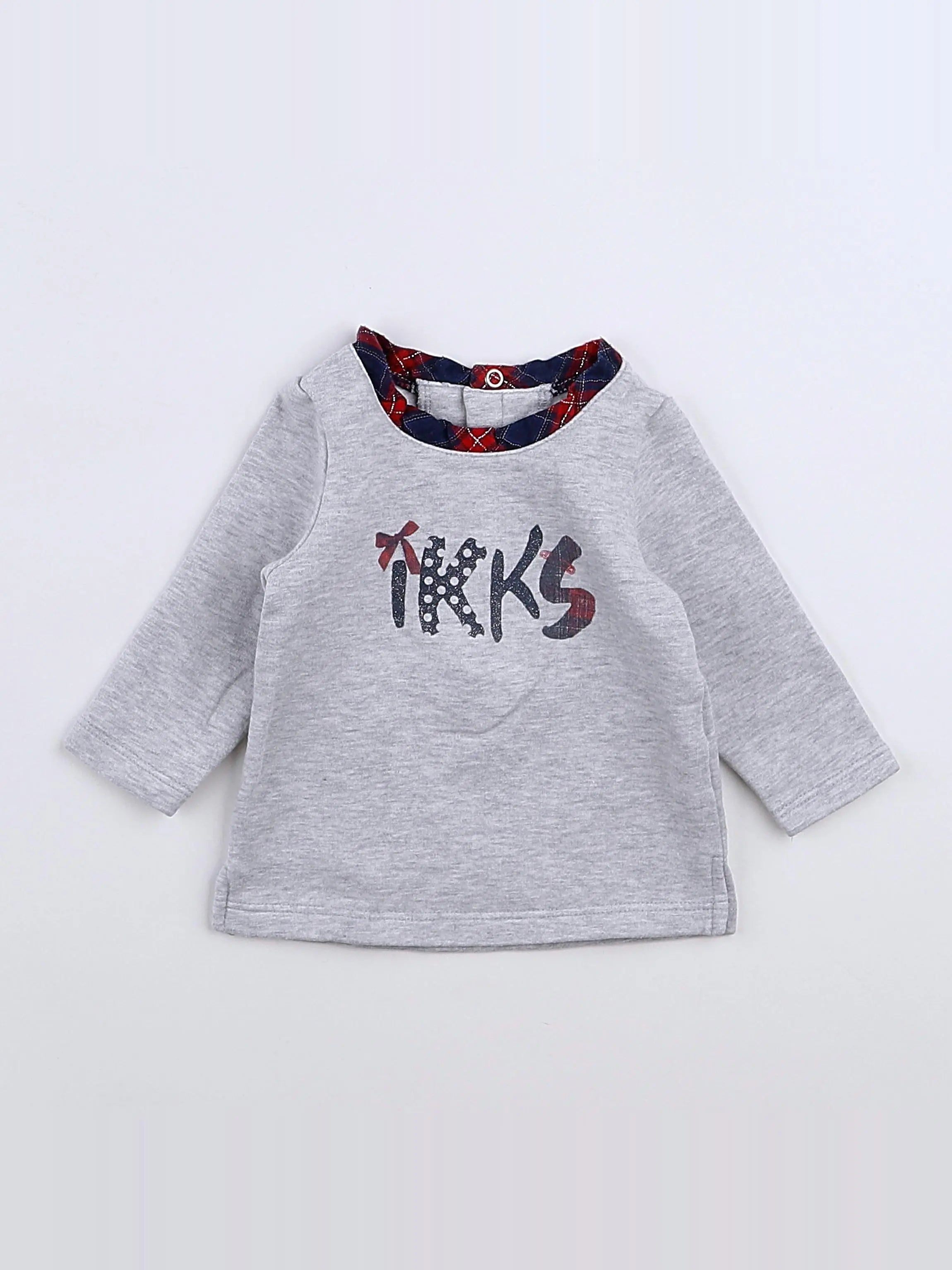 IKKS - tee-shirt gris - 3 mois