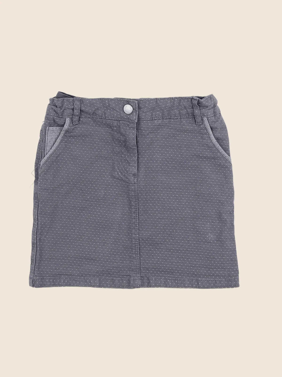 Cyrillus - jupe gris - 8 ans