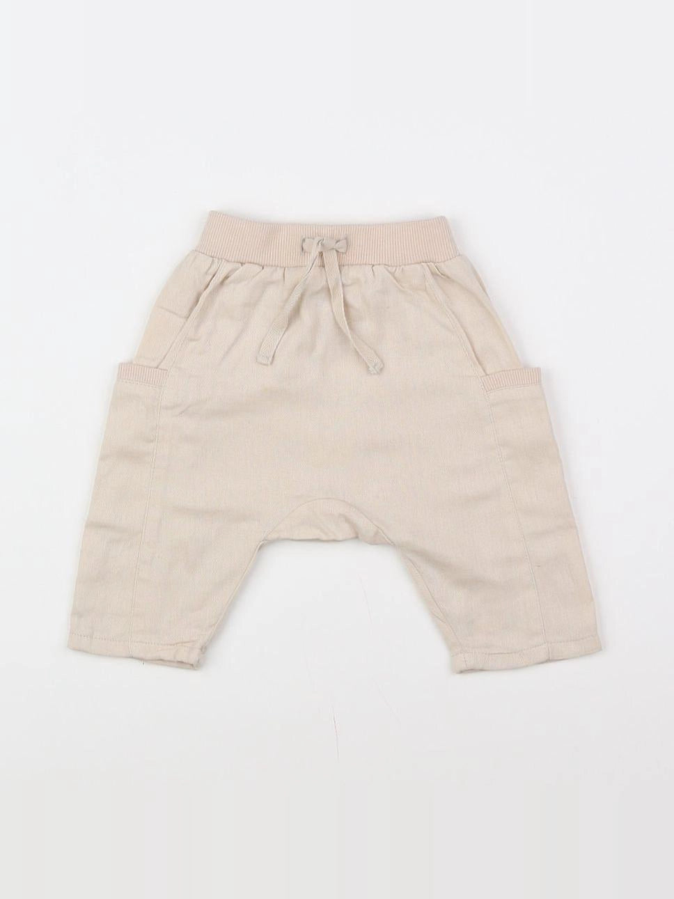Boutchou - sarouel beige - 3 mois
