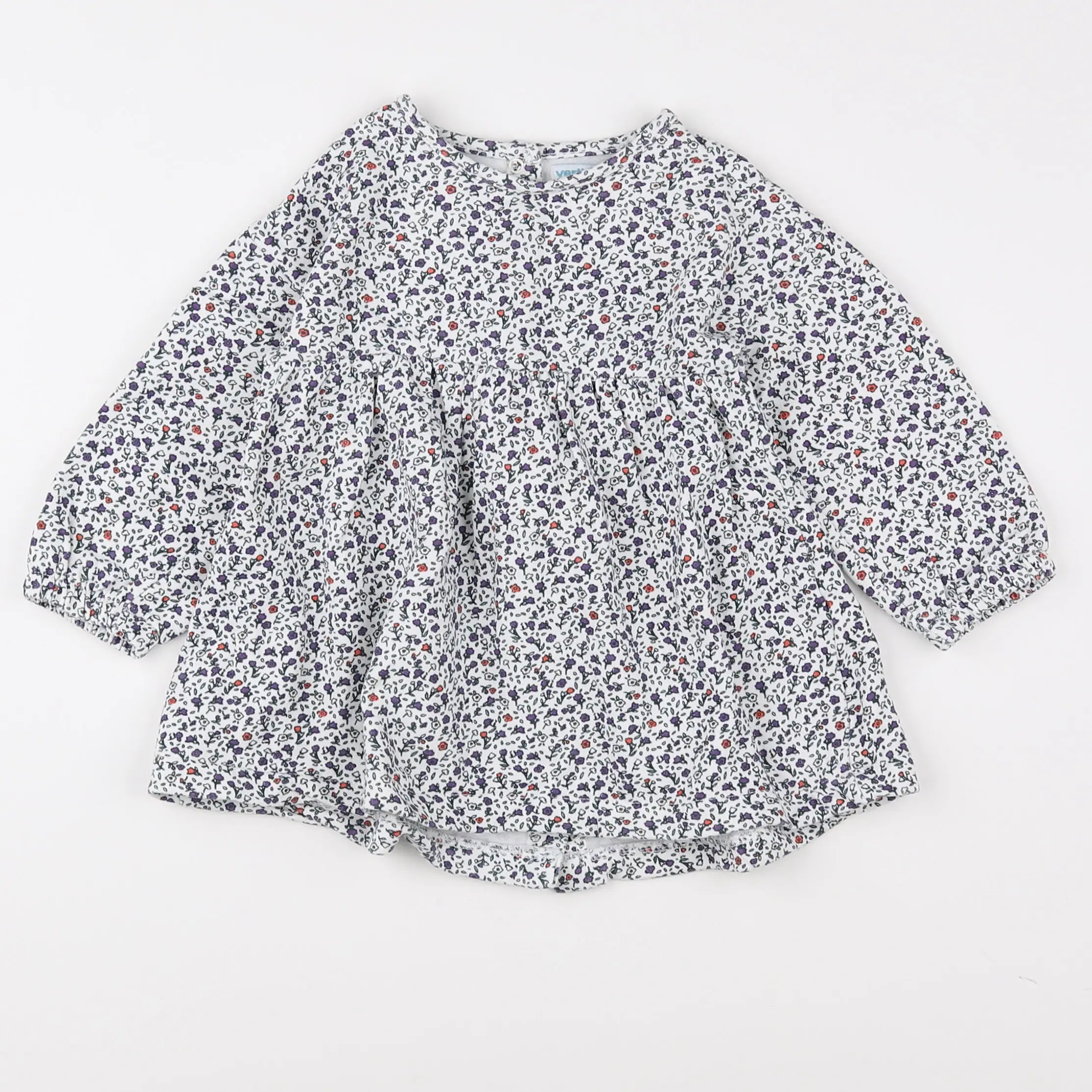 Vertbaudet - robe blanc - 18 mois