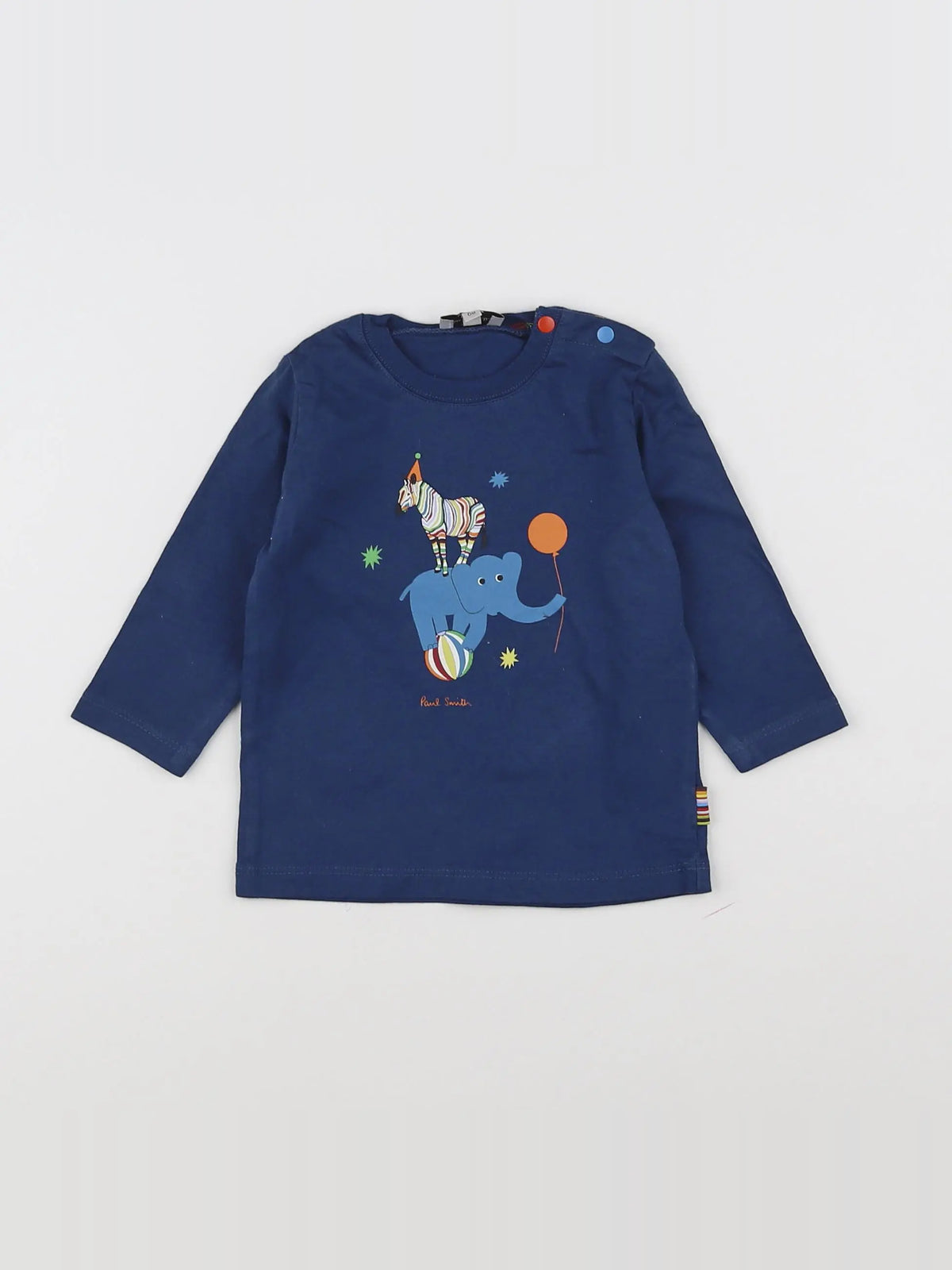 Paul Smith - tee-shirt bleu - 6 mois