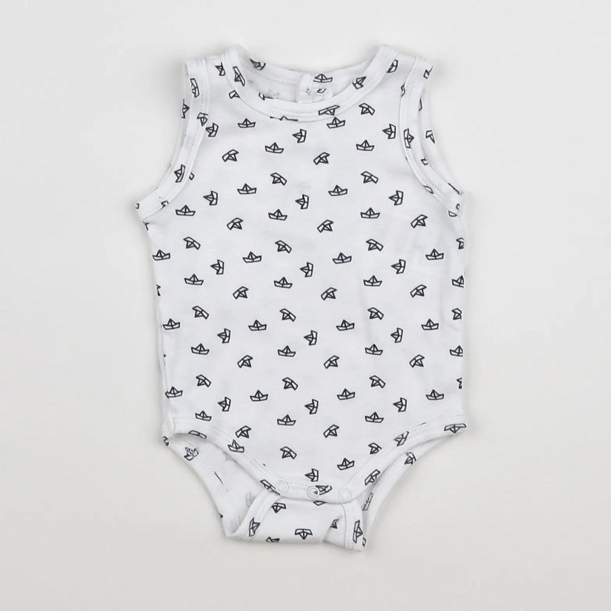 Vertbaudet - body blanc - 3 mois