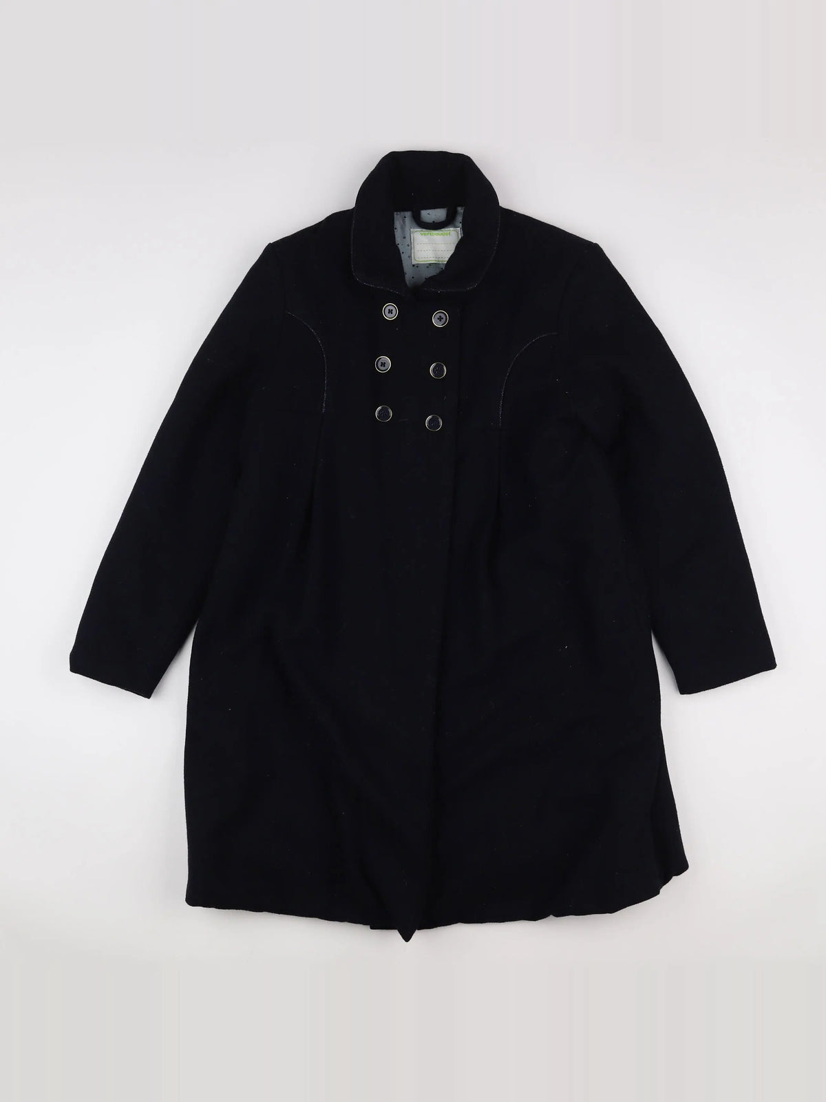 Vertbaudet - manteau bleu - 14 ans