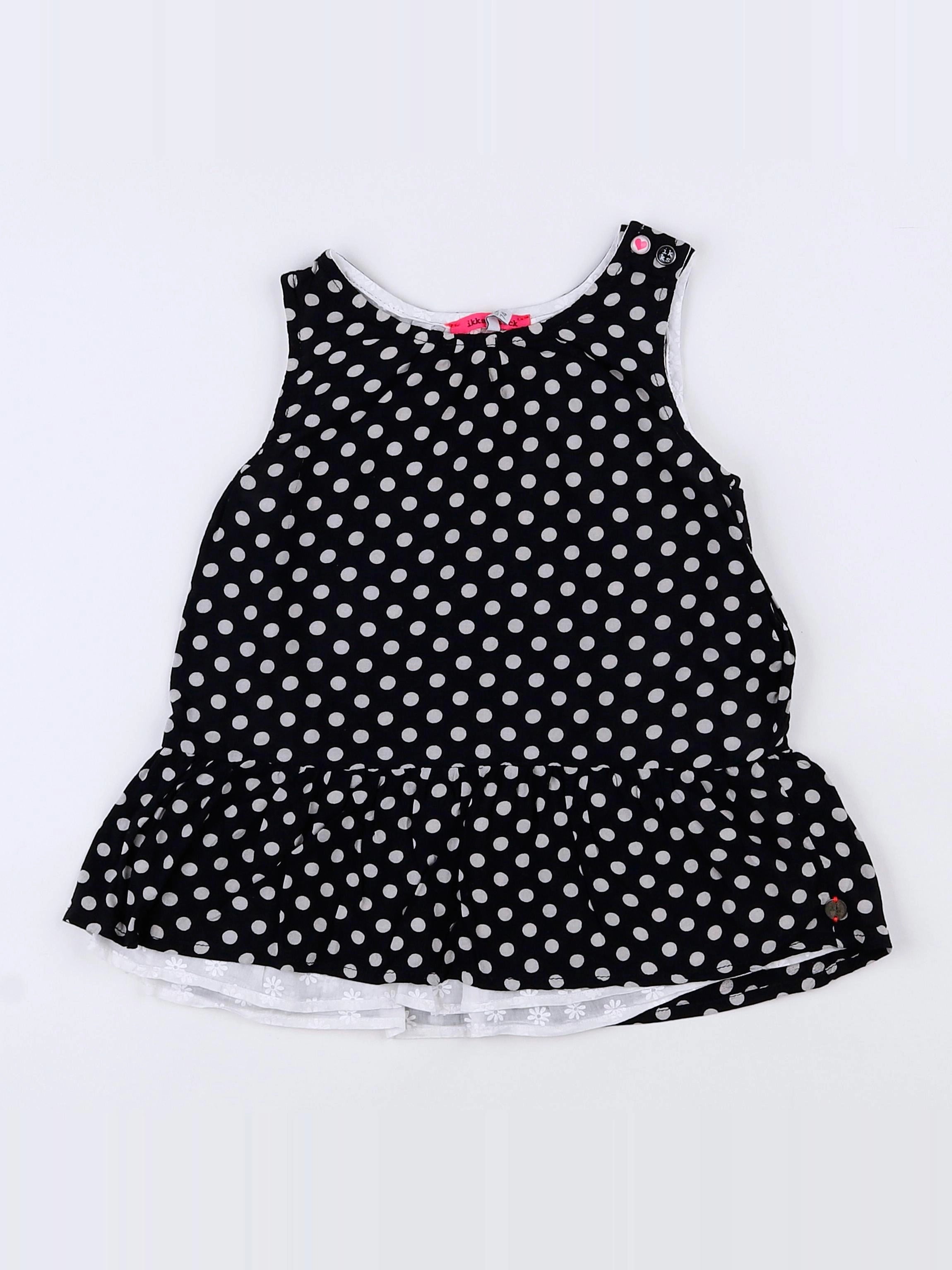 IKKS - robe noir - 12 mois