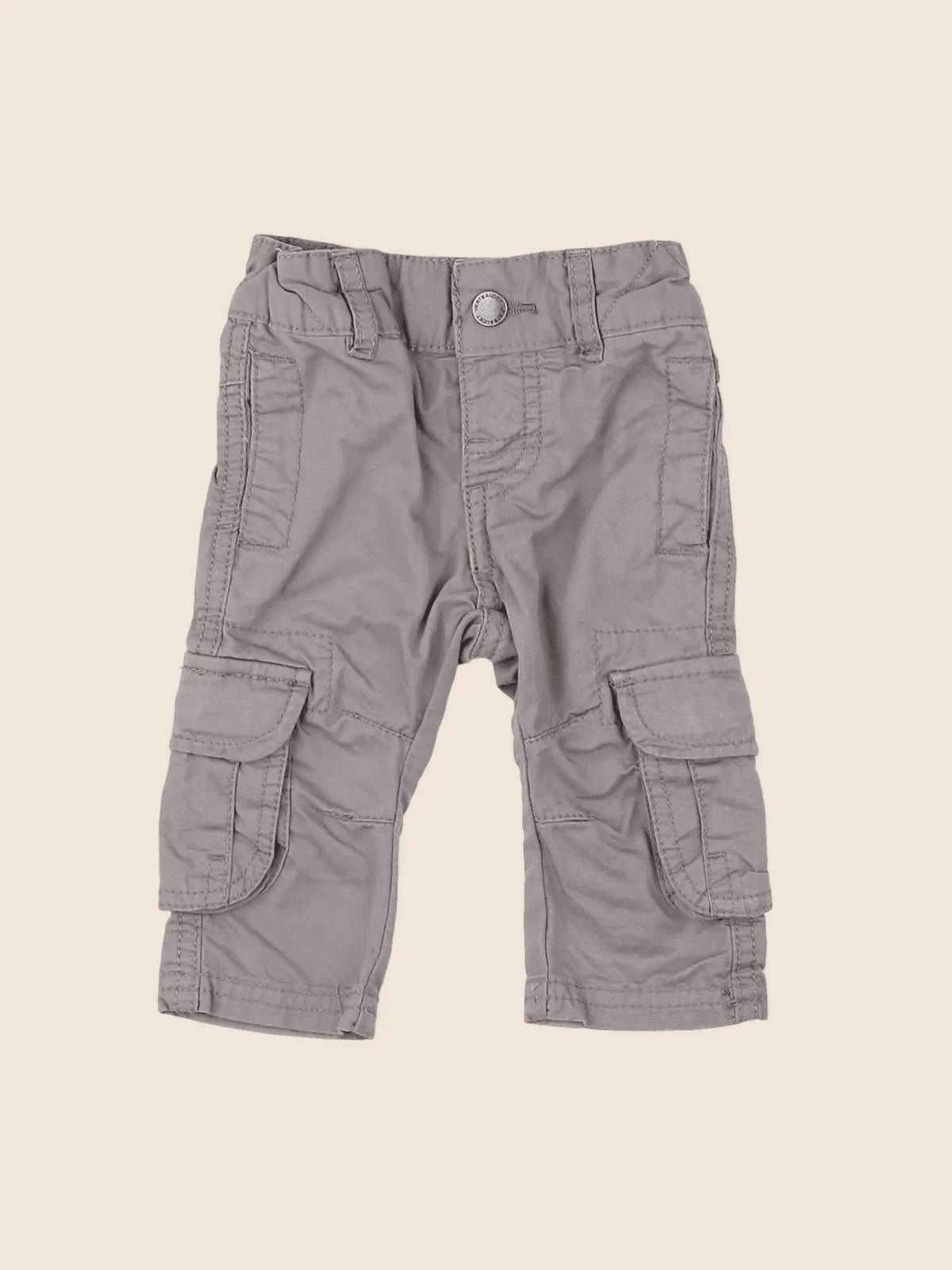 Vertbaudet - pantalon gris - 3 mois
