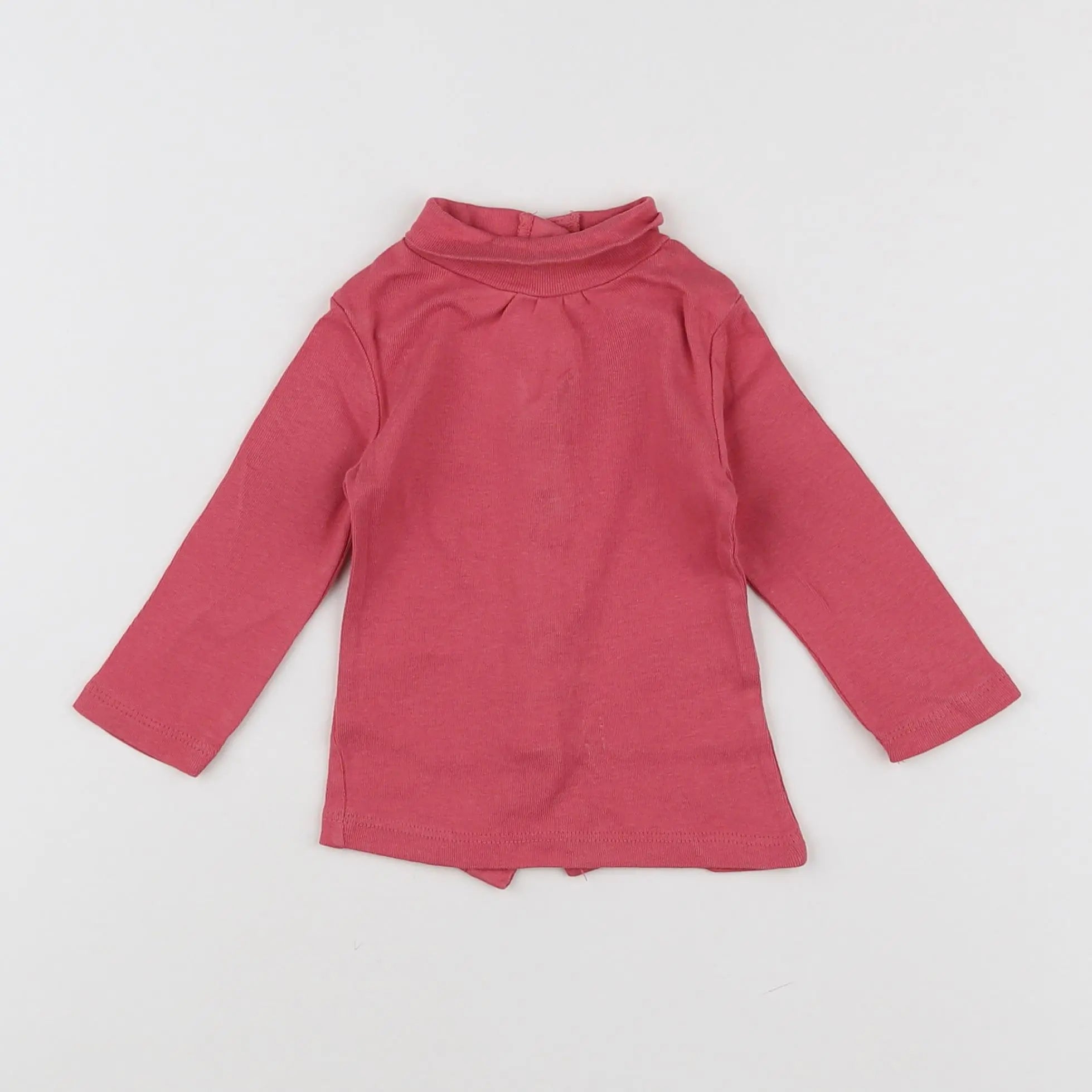 Vertbaudet - sous-pull rose - 6 mois