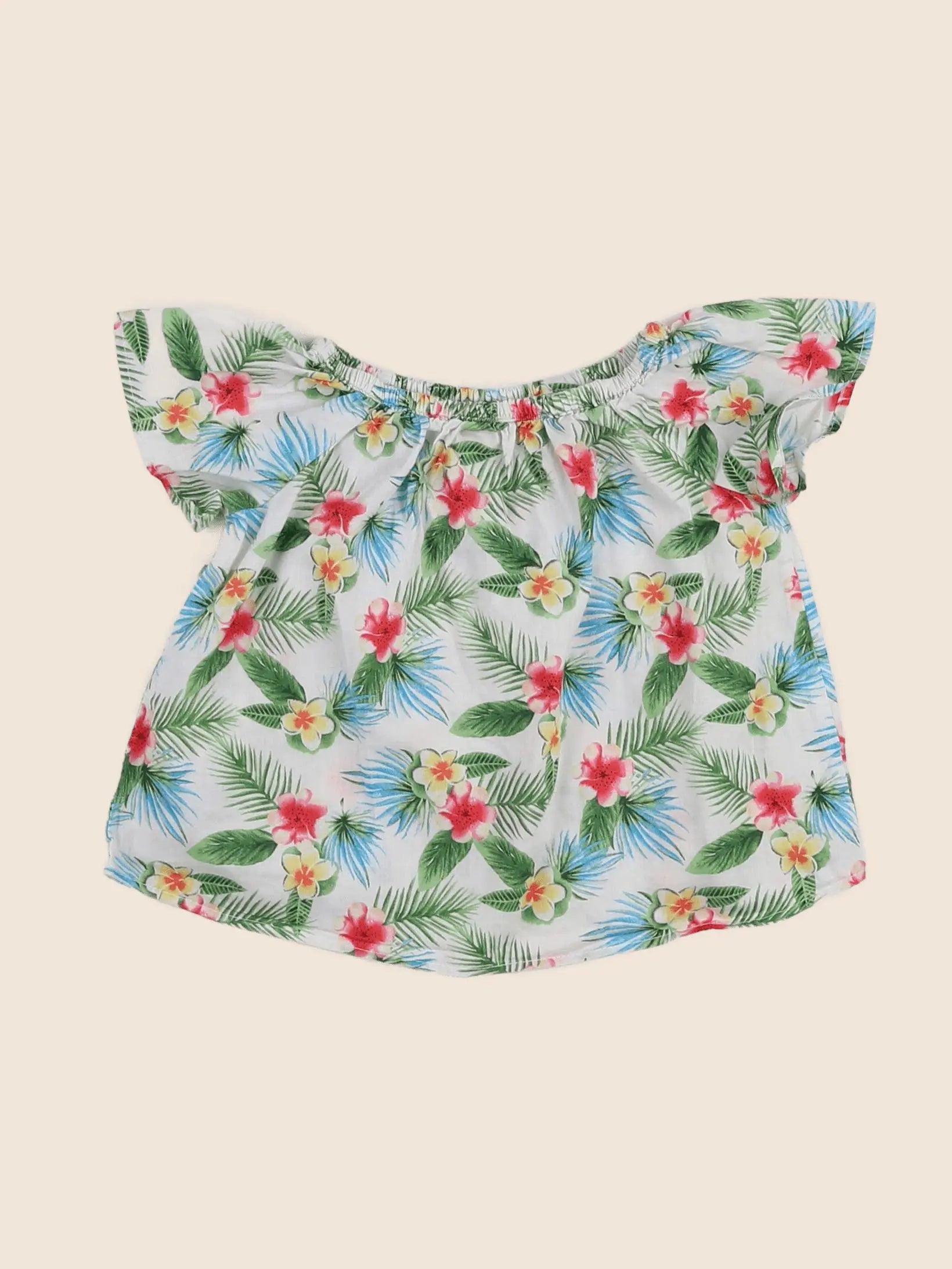 Zara - blouse multicolore - 9/12 mois
