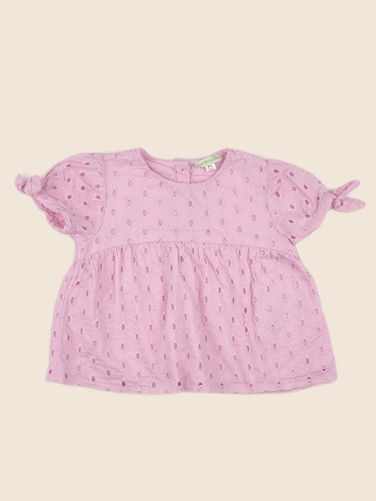 Vertbaudet - blouse rose - 2 ans