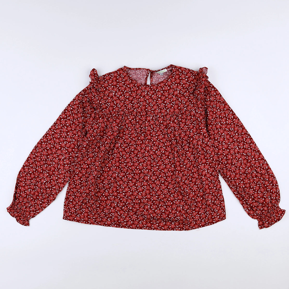 Vertbaudet - blouse rouge - 12 ans