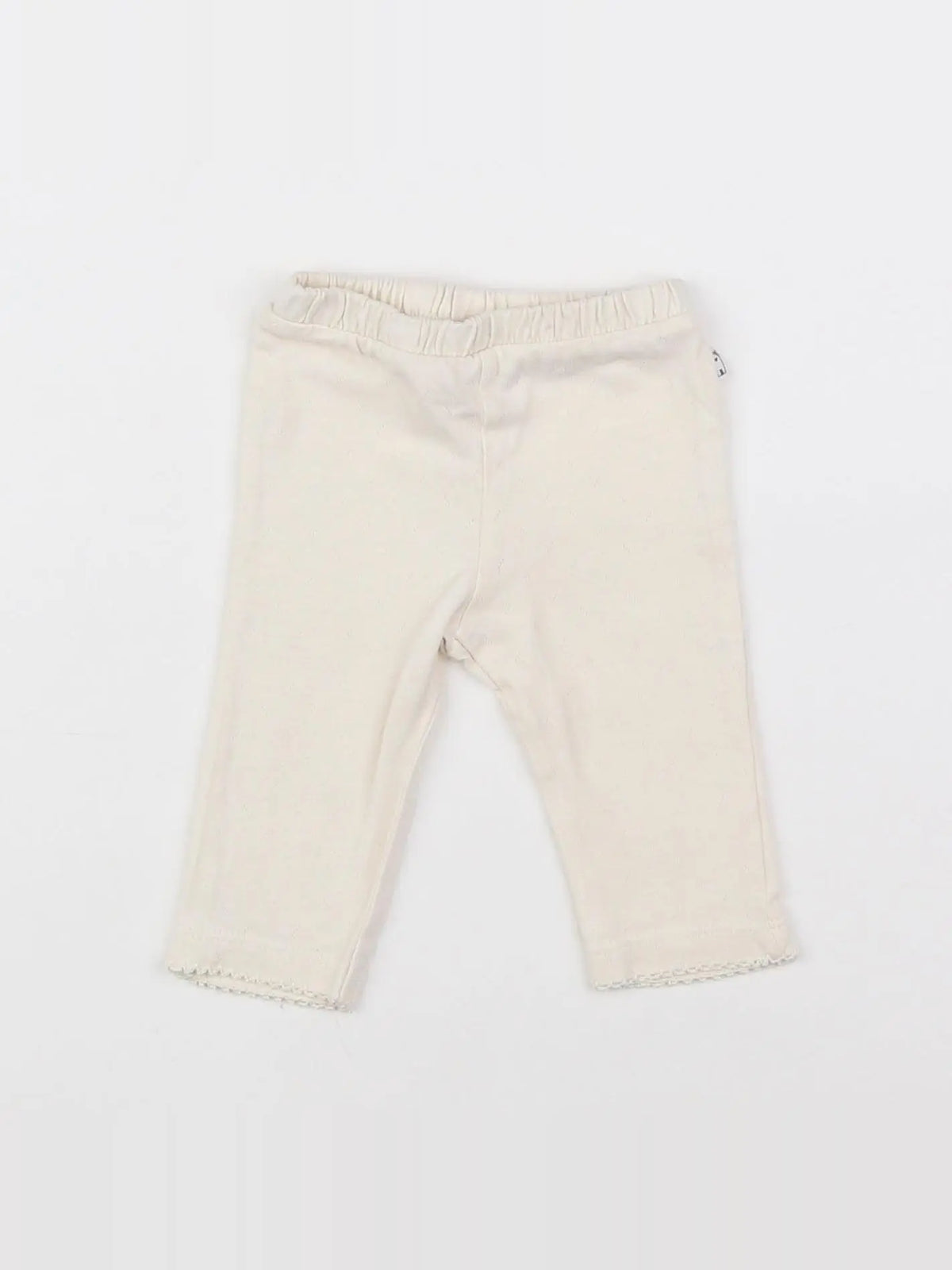 Tape à l'oeil - legging blanc - 3 mois