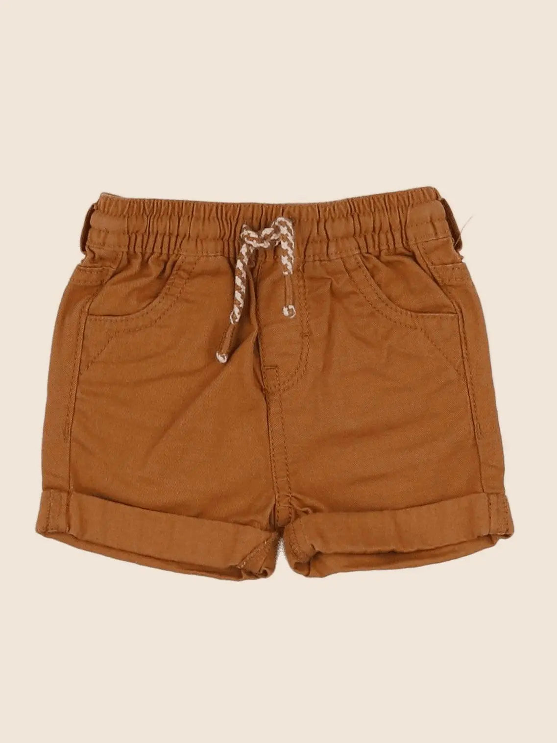 Vertbaudet - short marron - 3 mois