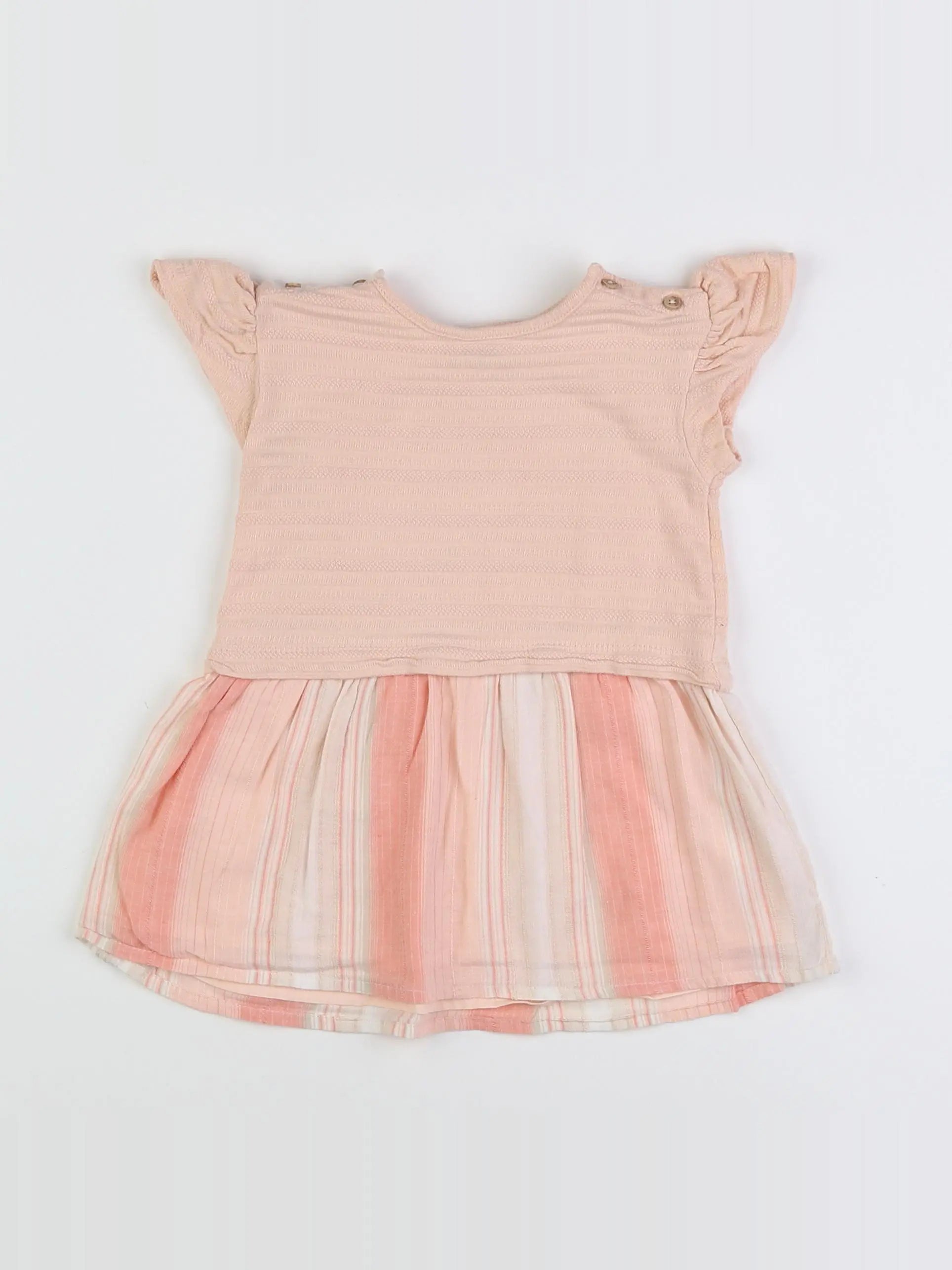 Tape à l'oeil - robe rose - 18 mois