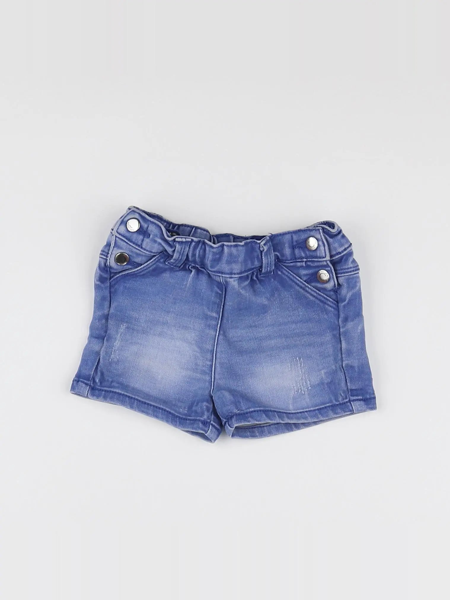 Tape à l'oeil - short bleu - 12 mois
