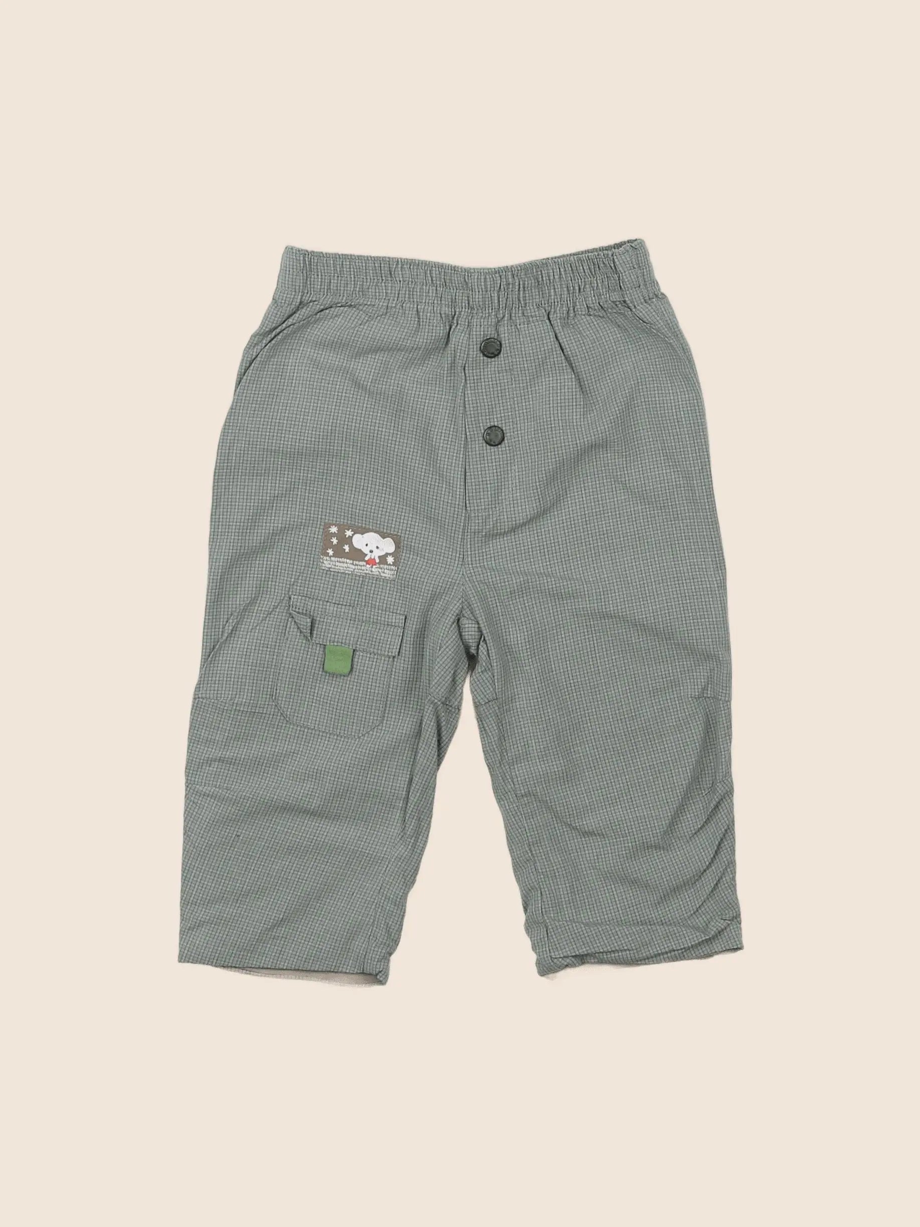 Catimini - pantalon vert - 6 mois