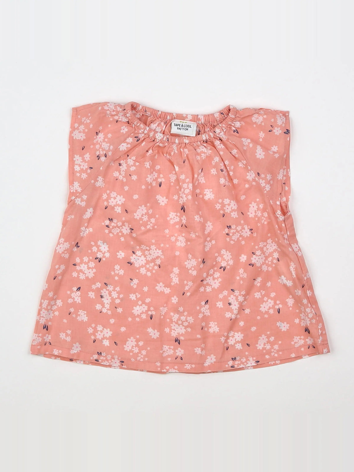 Tape à l'oeil - blouse rose - 9 mois