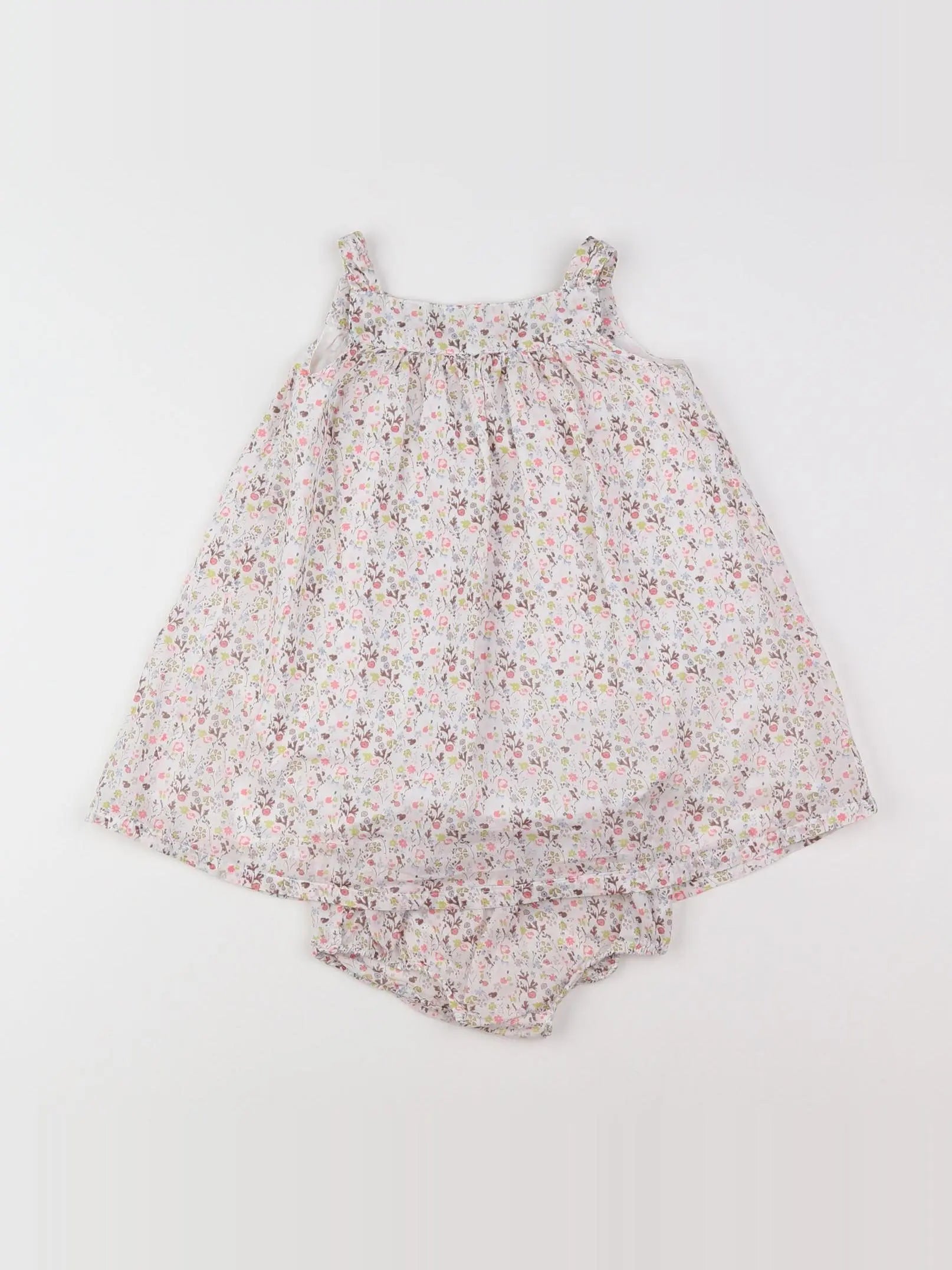 Boutchou - robe multicolore - 9 mois