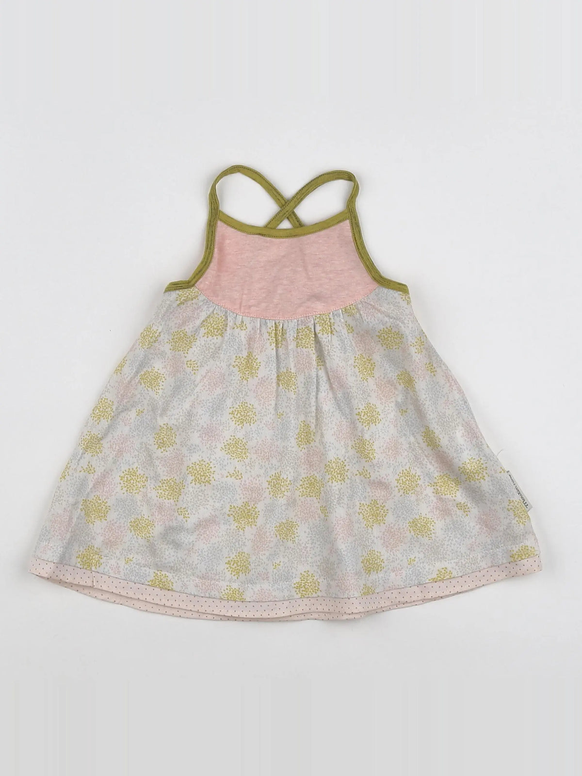 Moulin Roty - robe multicolore (état neuf) - 6 mois