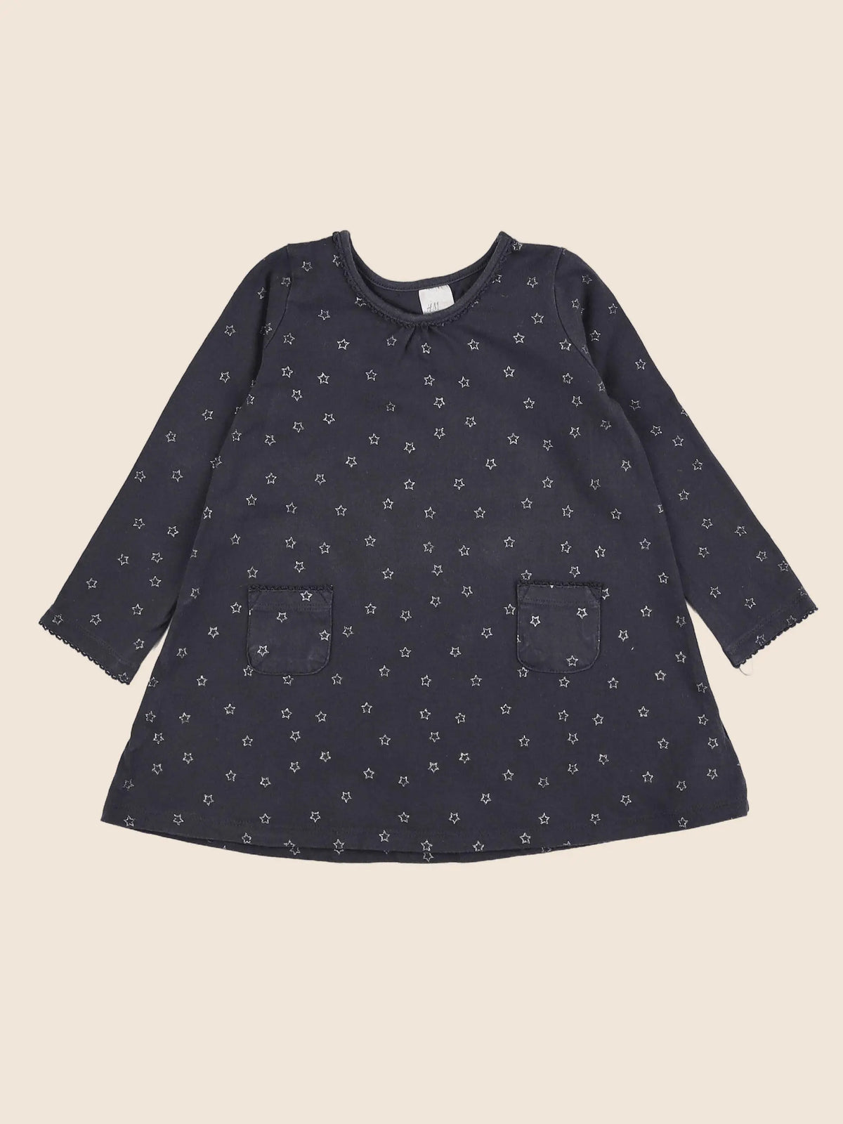 H&M - robe gris - 18 mois à 2 ans