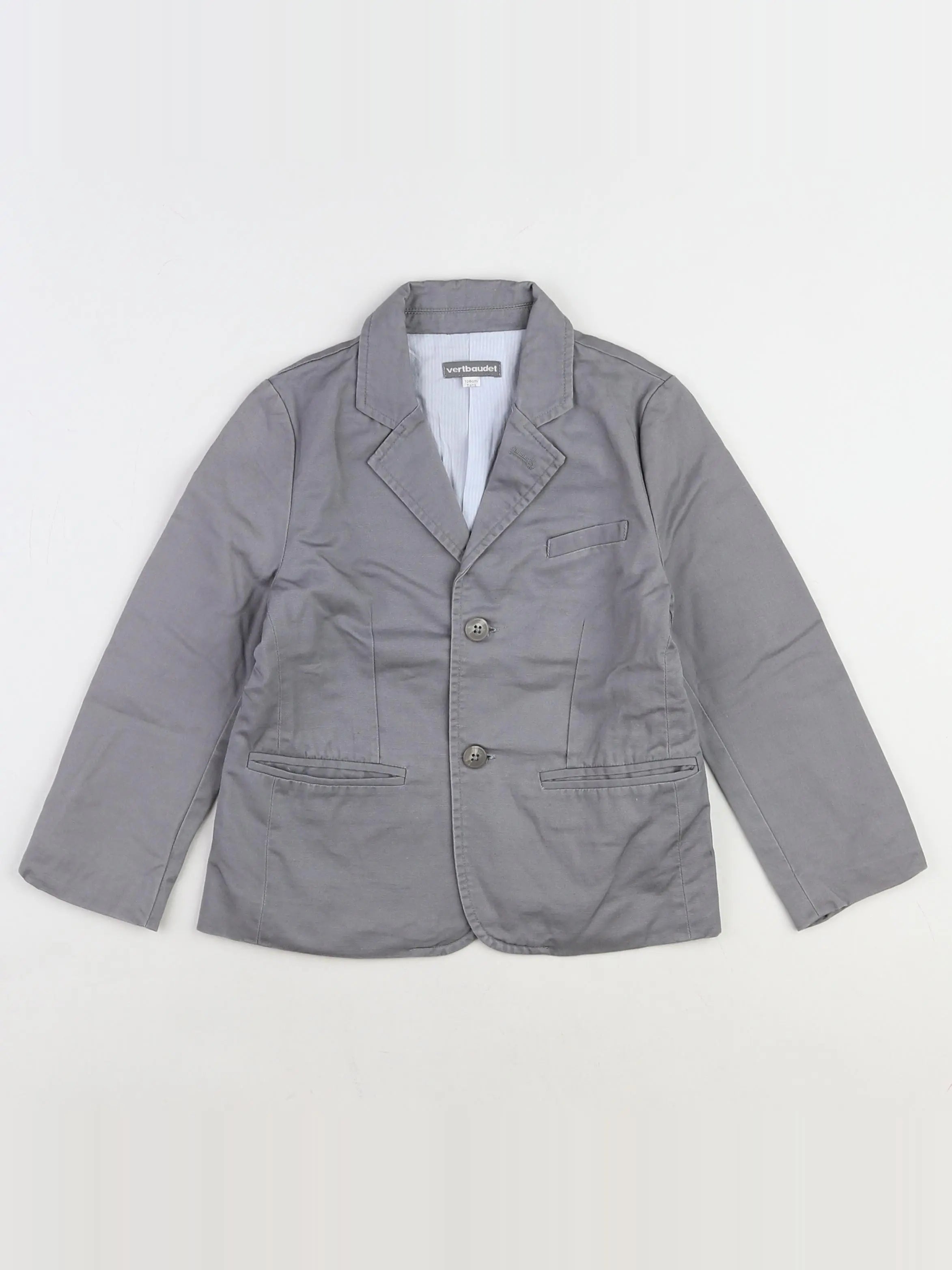 Vertbaudet - veste gris - 5 ans