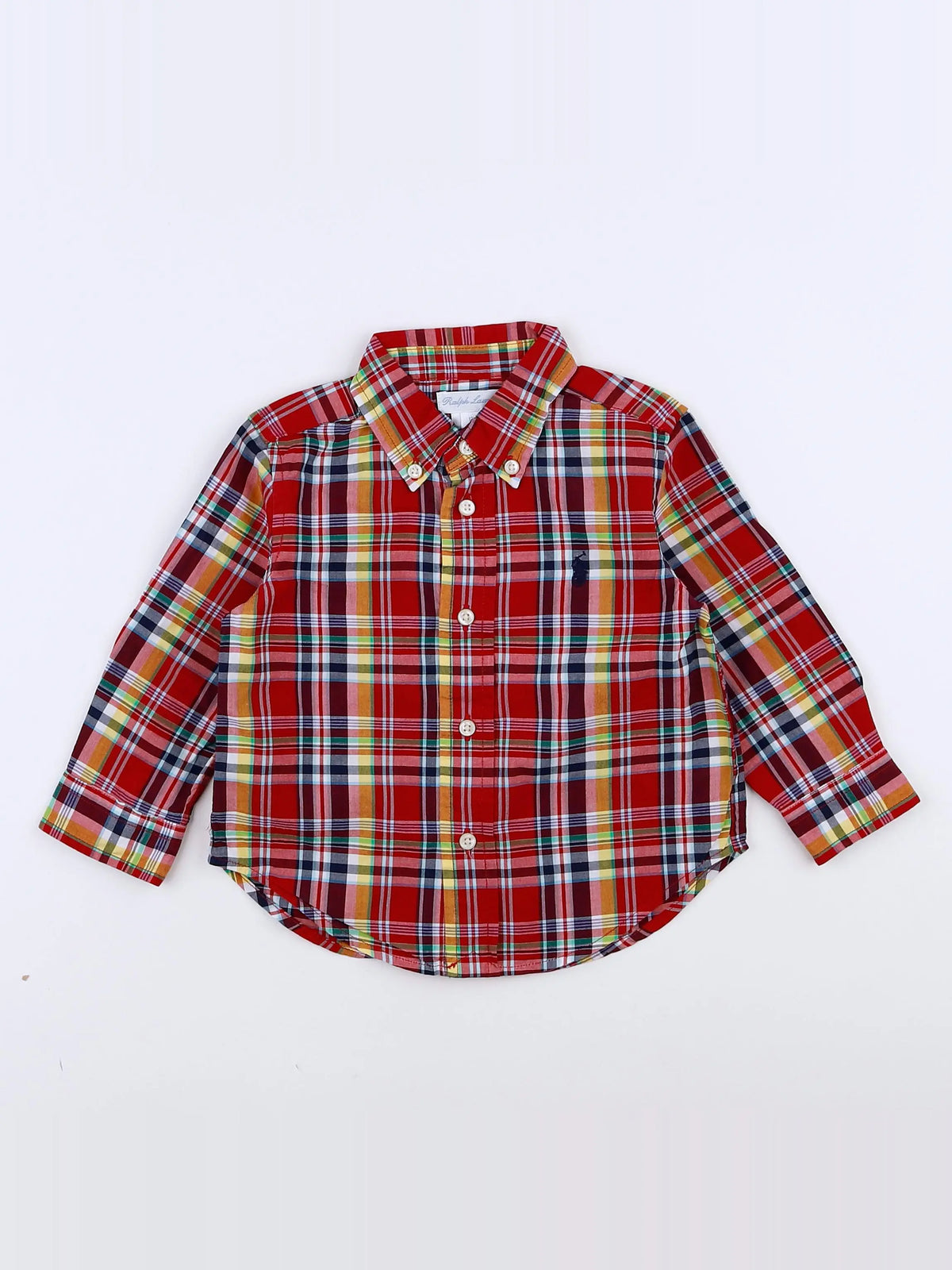 Ralph Lauren - chemise multicolore - 12 mois