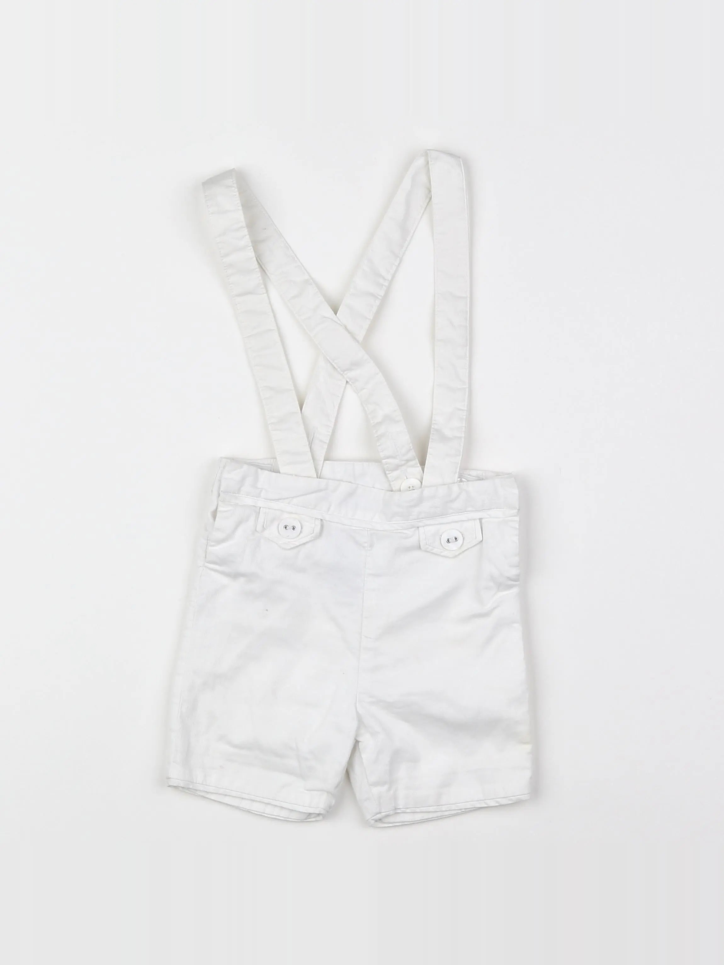 Jacadi - short blanc - 6 mois
