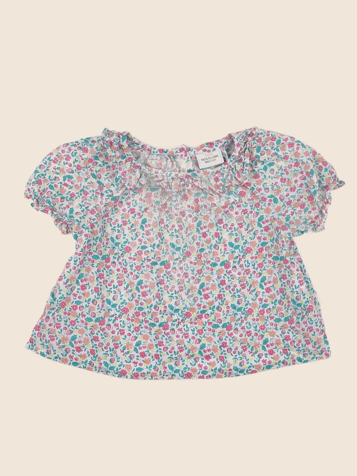 Tape à l'oeil - blouse multicolore - 6 mois