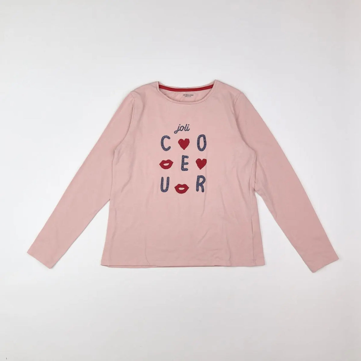 Vertbaudet - tee-shirt rose - 12 ans