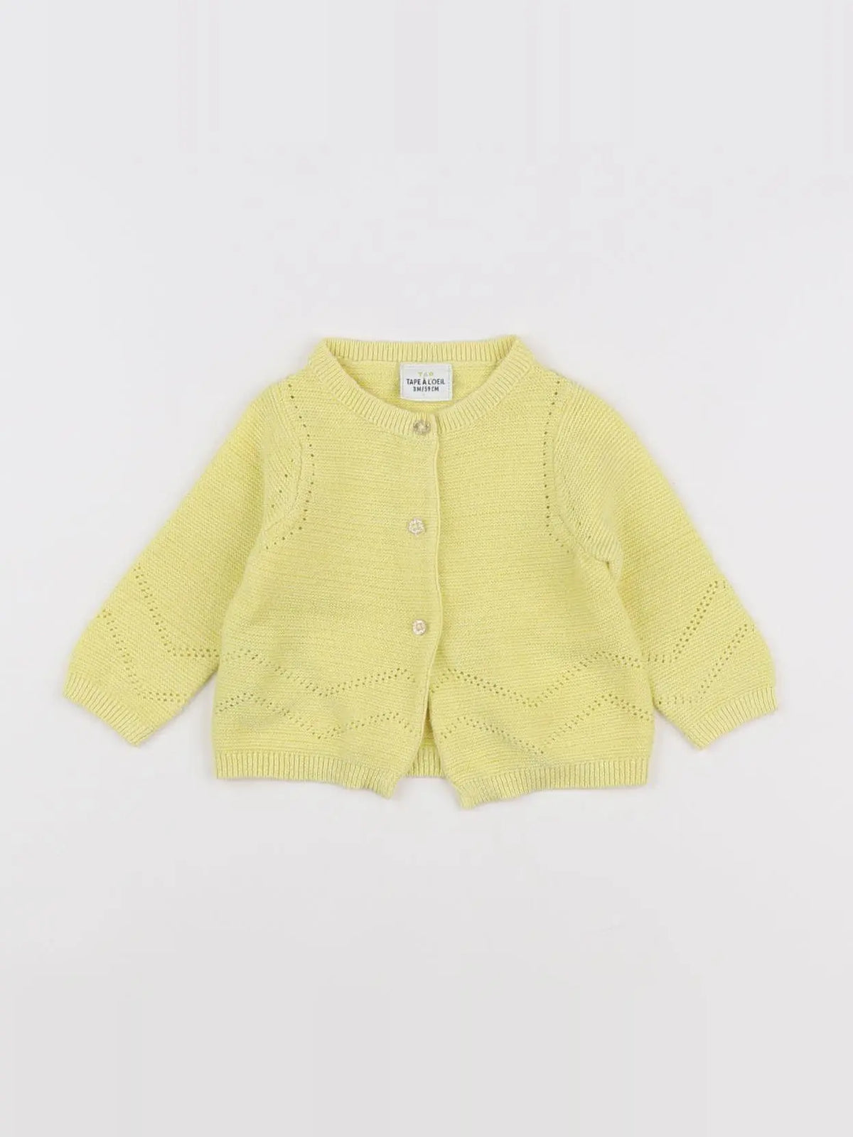 Tape à l'oeil - gilet jaune - 3 mois